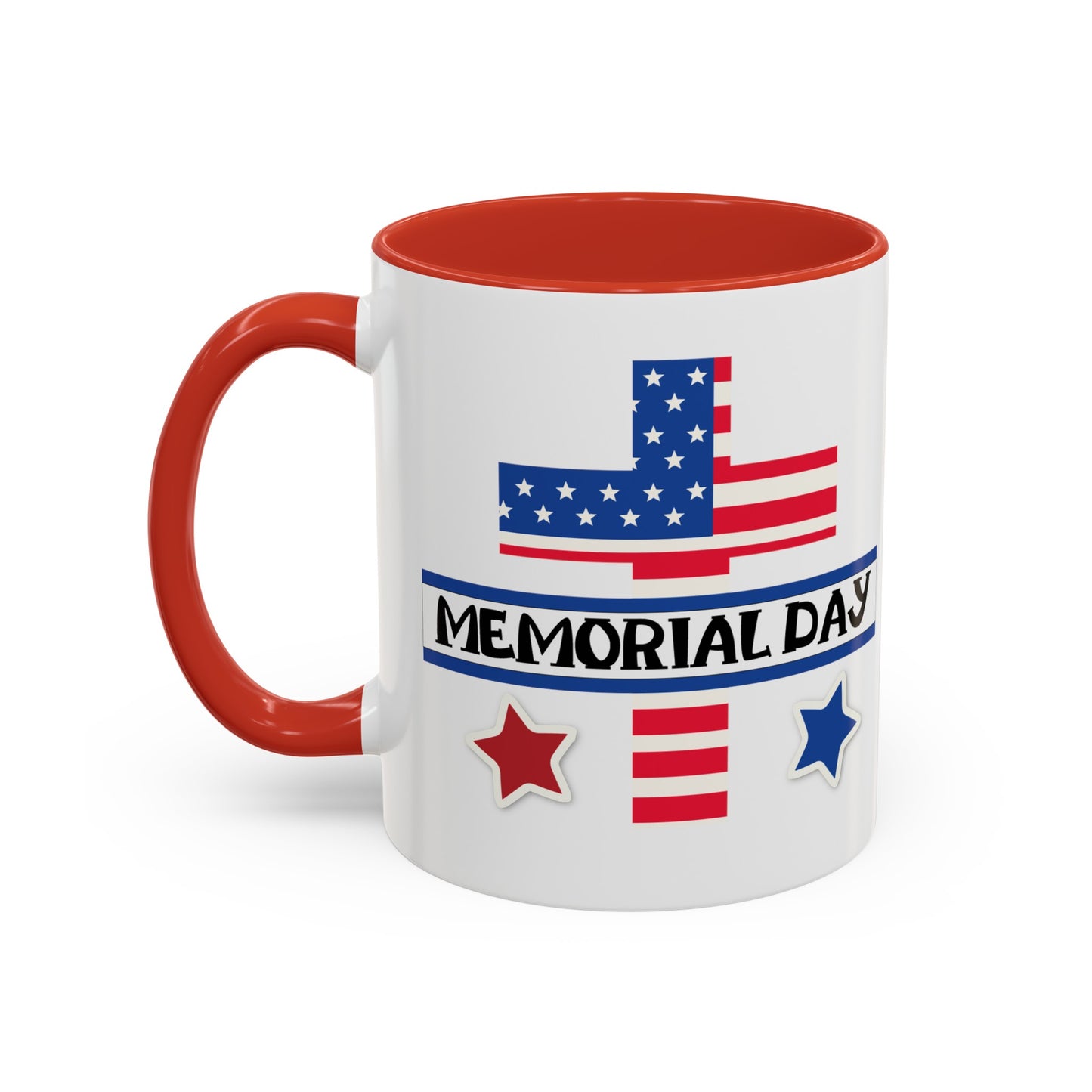 Memorial Day Accent Coffee Mug, 11oz