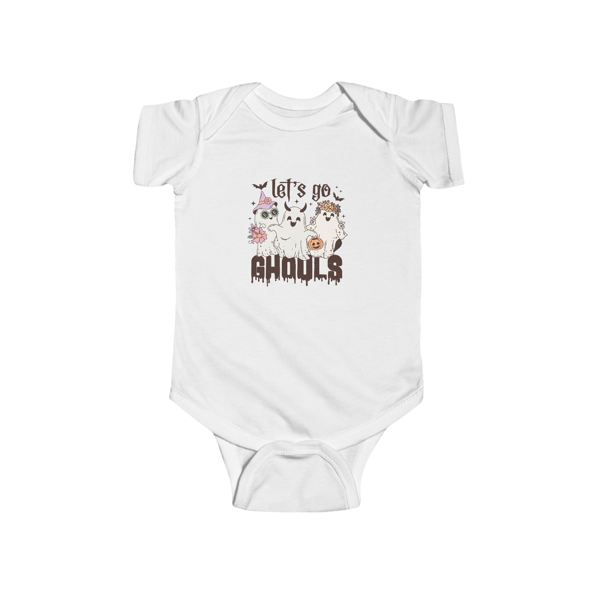 Lets Go Ghouls Infant Fine Jersey Bodysuit