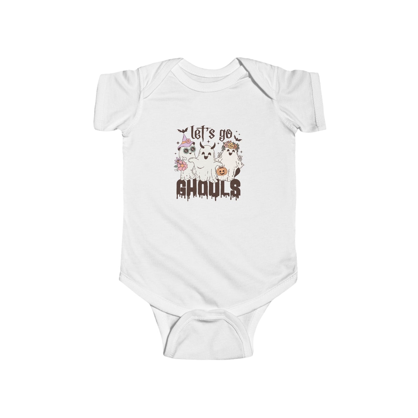 Lets Go Ghouls Infant Fine Jersey Bodysuit