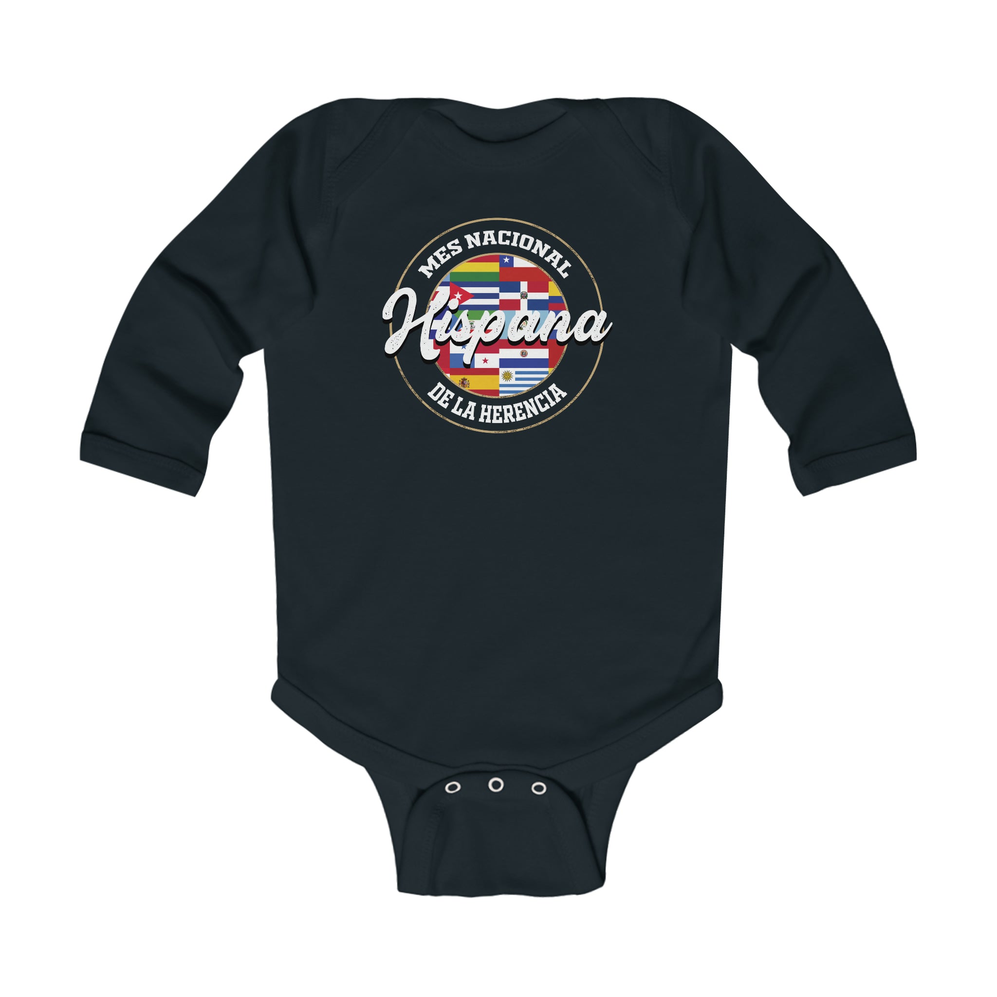 Mes Nacional De La Herencia Hispana - Hispanic Heritage Month Infant Long Sleeve Bodysuit