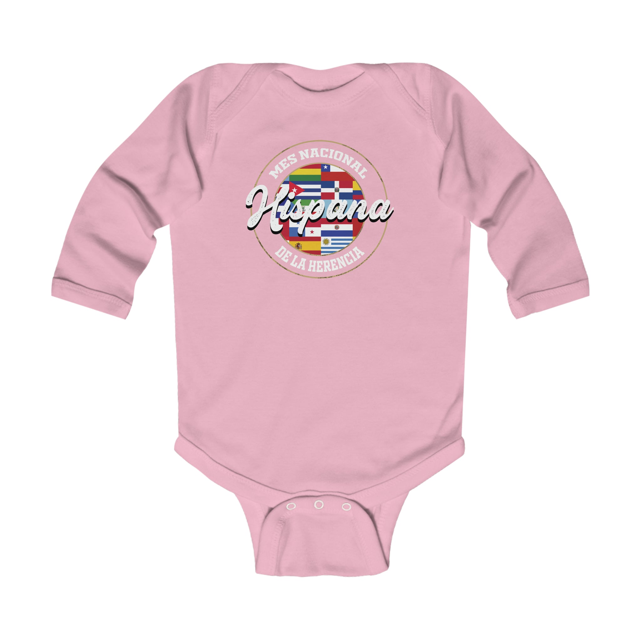 Mes Nacional De La Herencia Hispana - Hispanic Heritage Month Infant Long Sleeve Bodysuit