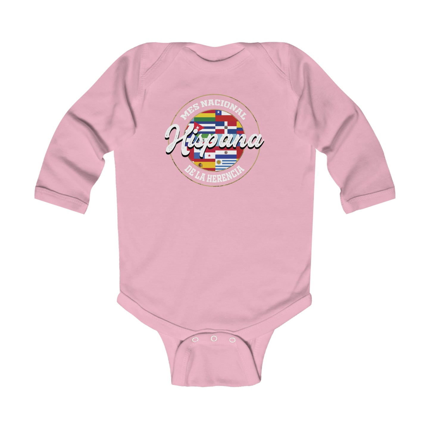 Hispanic Heritage Month Infant Long Sleeve Bodysuit