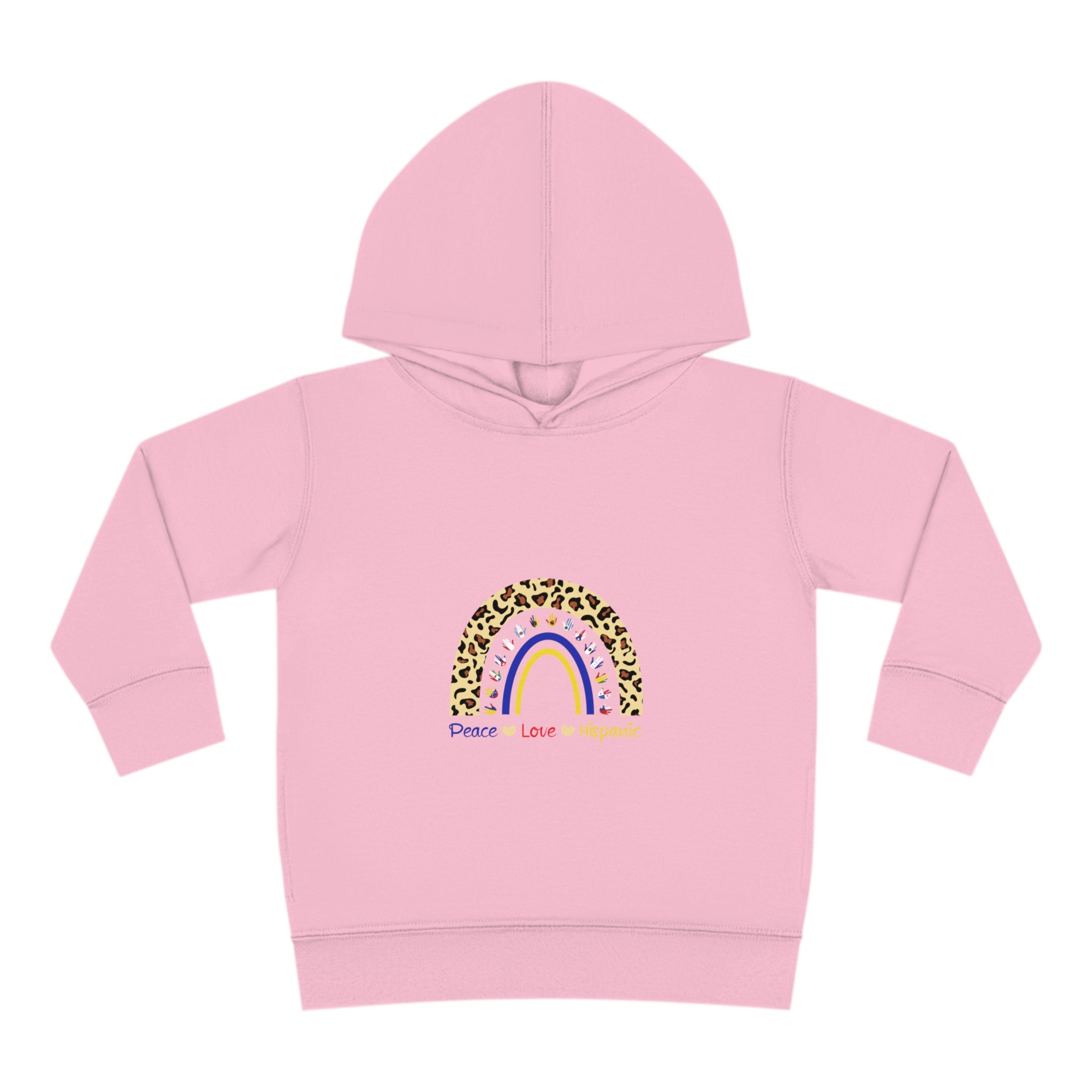 Leopard Rainbow - Hispanic Heritage Month Toddler Hoodie
