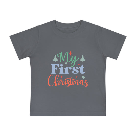 My First Christmas Baby Short Sleeve T-Shirt