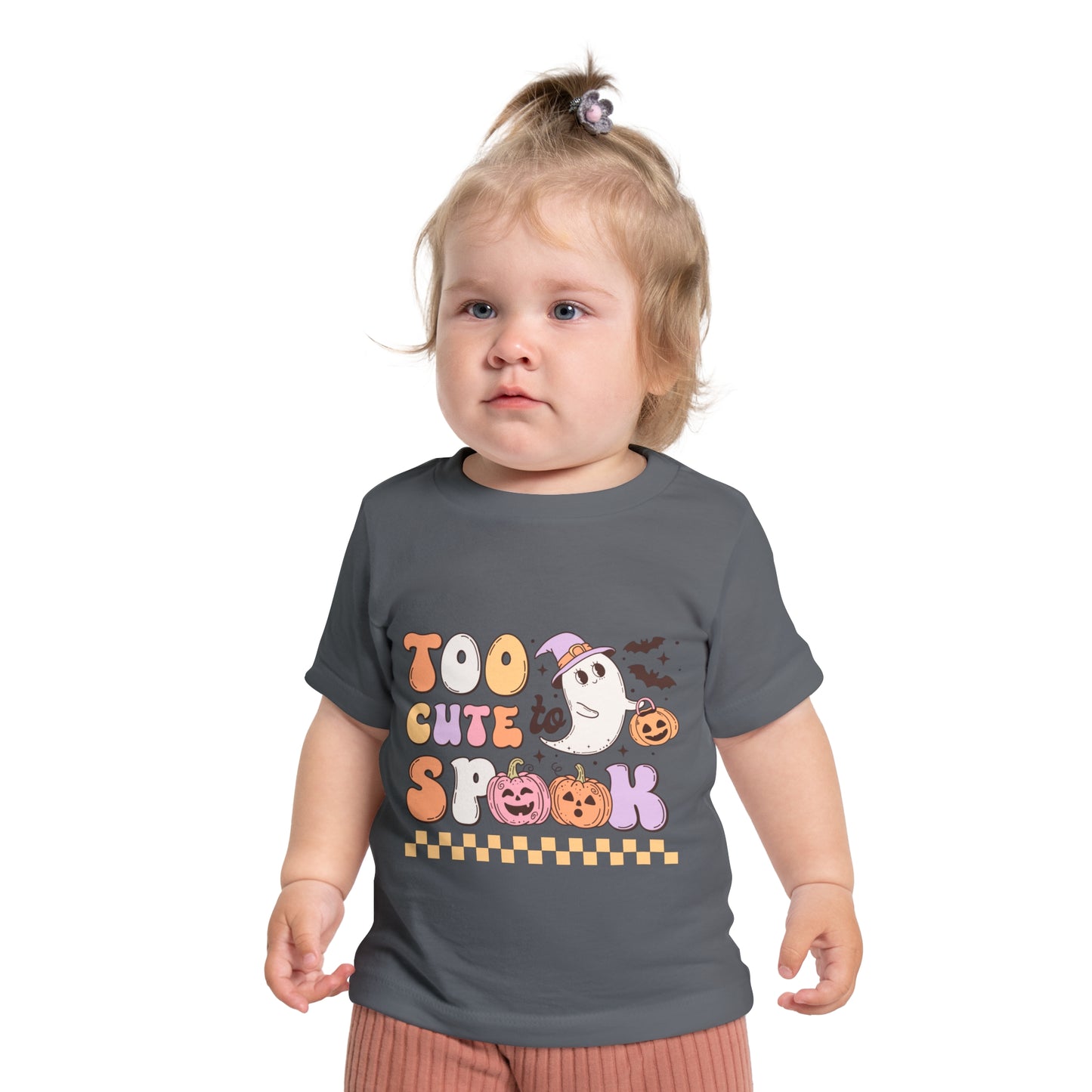 Too Cute To Spook Baby Short Sleeve T-Shirt