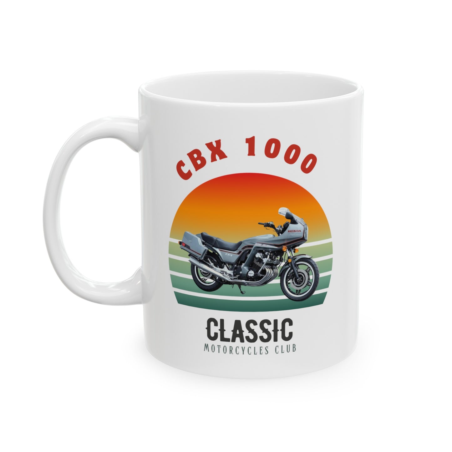 Honda CBX1000, Classic Motorbike Club, Honda CBX Mug, Honda Mug, Honda Bikes, Honda CBX 1000 Mug, Ceramic Mug, Honda Mug 11oz