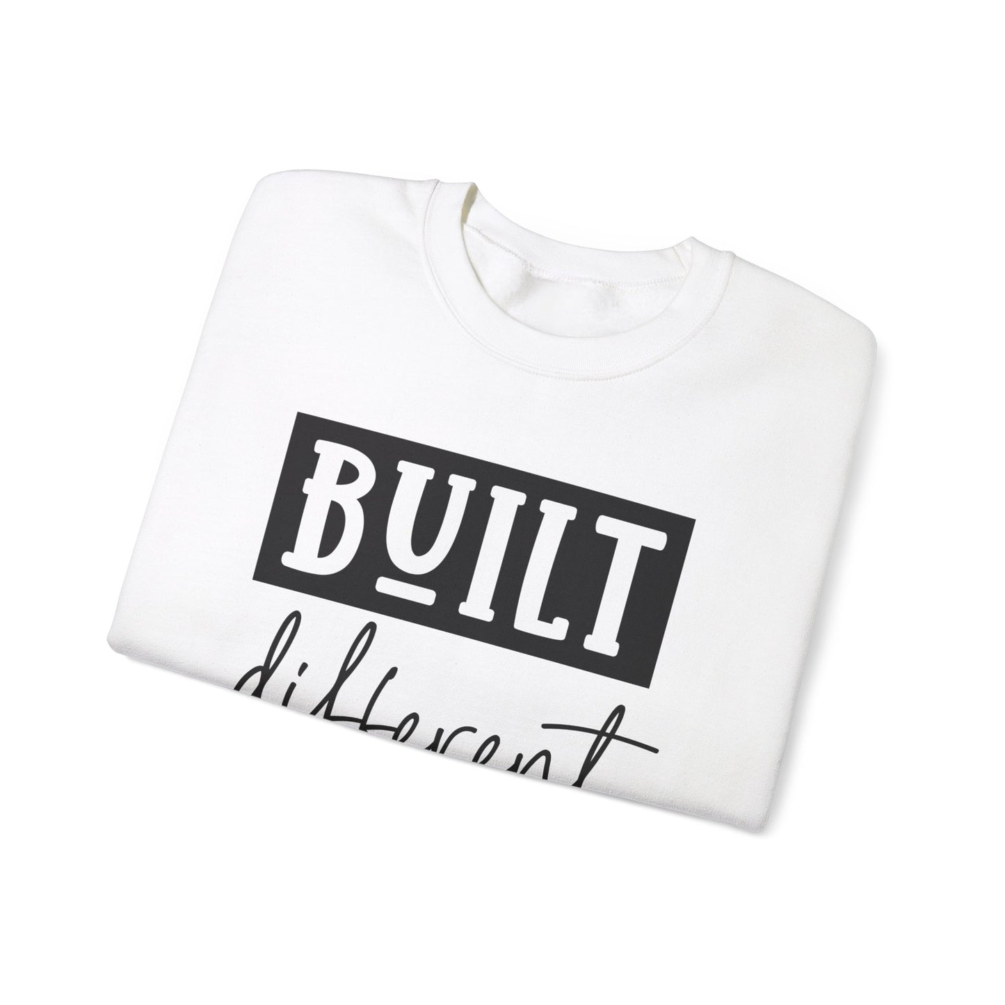 Built Different & Don't Apologise, Unisex Heavy Blend™ Crewneck Sweatshirt