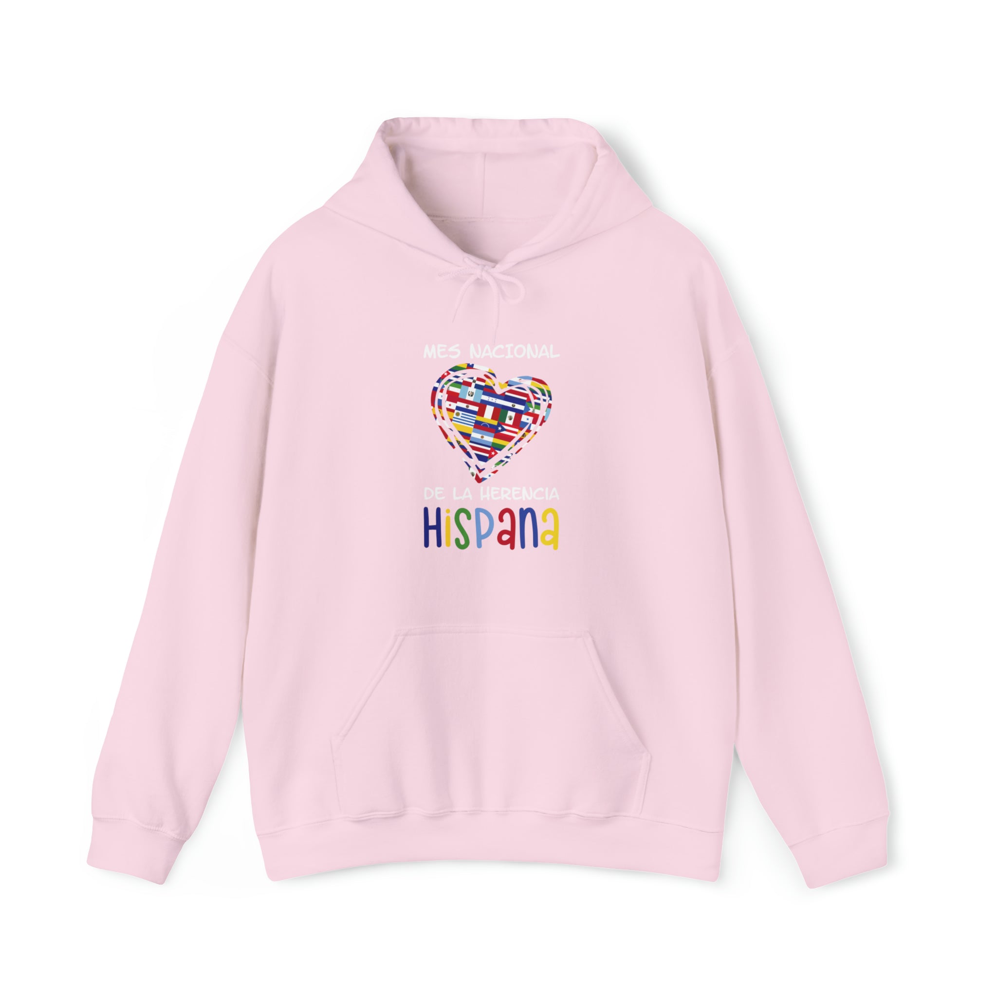 Mes Nacional Heart - Hispanic Heritage Month Unisex Hoodie
