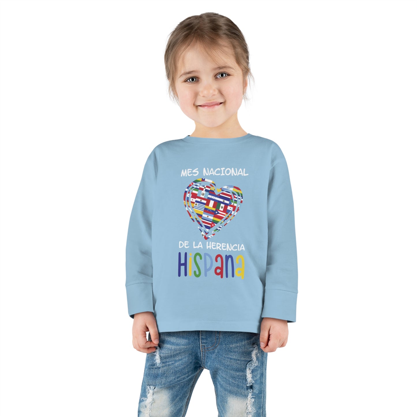 Hispanic Heritage Month Toddler Long Sleeve Tee