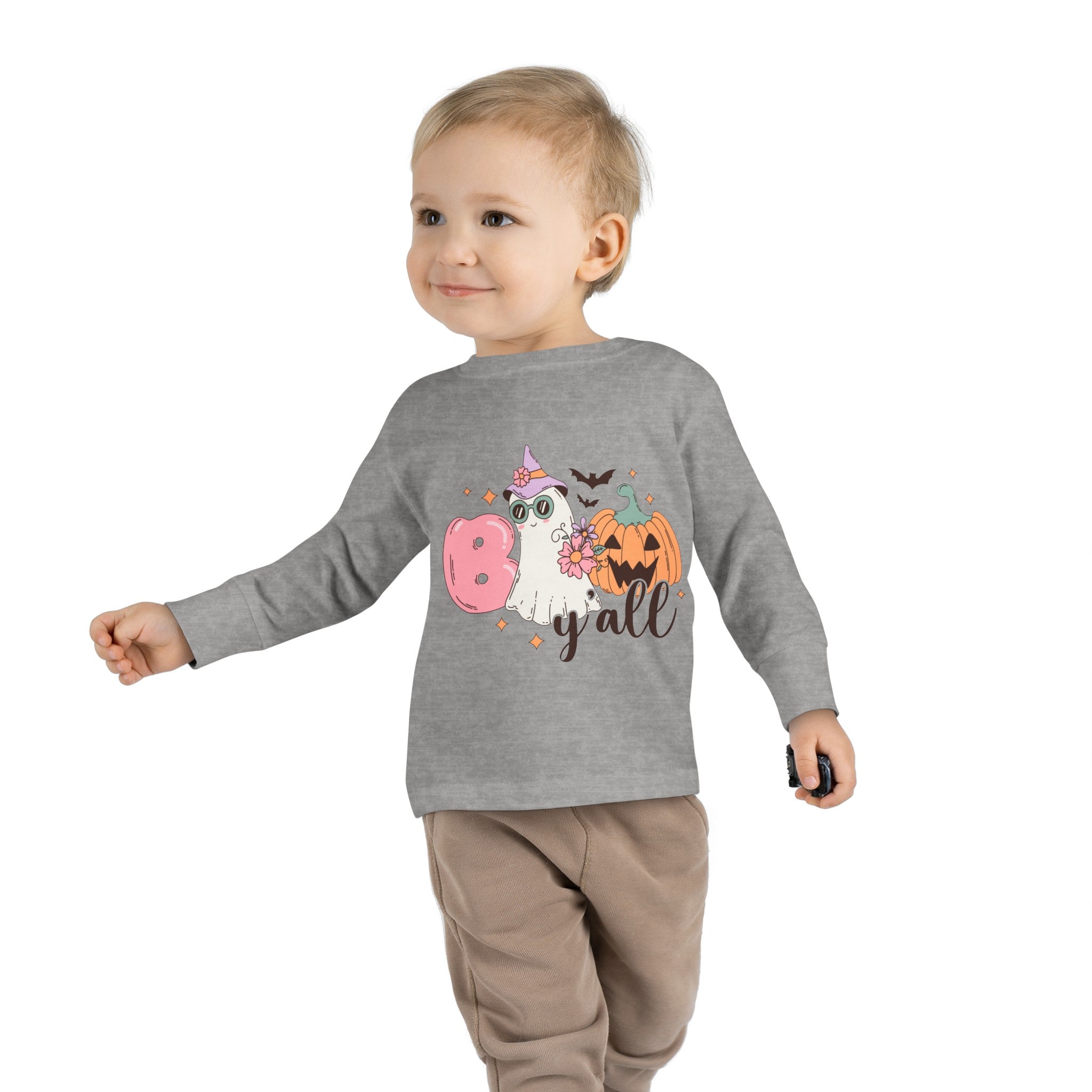 Boo Y All Toddler Long Sleeve Tee