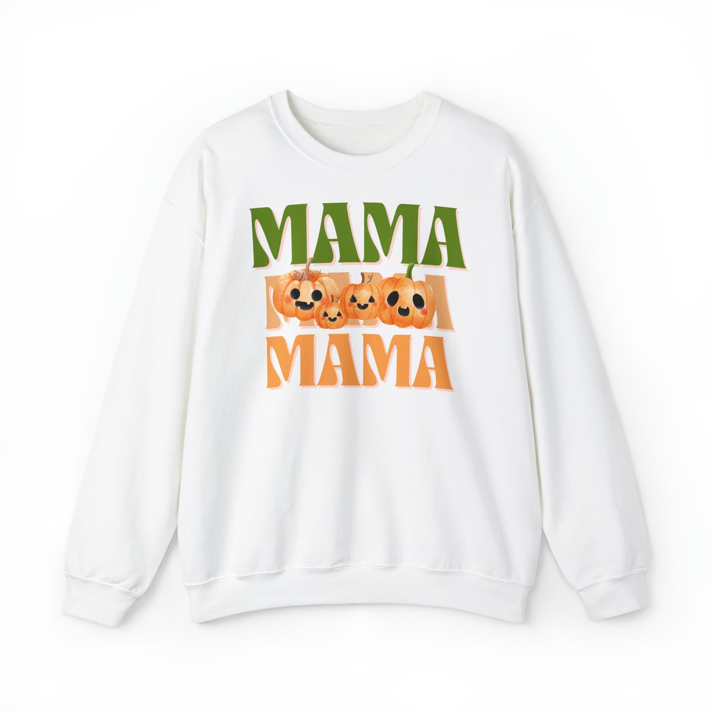 Mama Pumpkin Unisex Heavy Blend™ Crewneck Sweatshirt