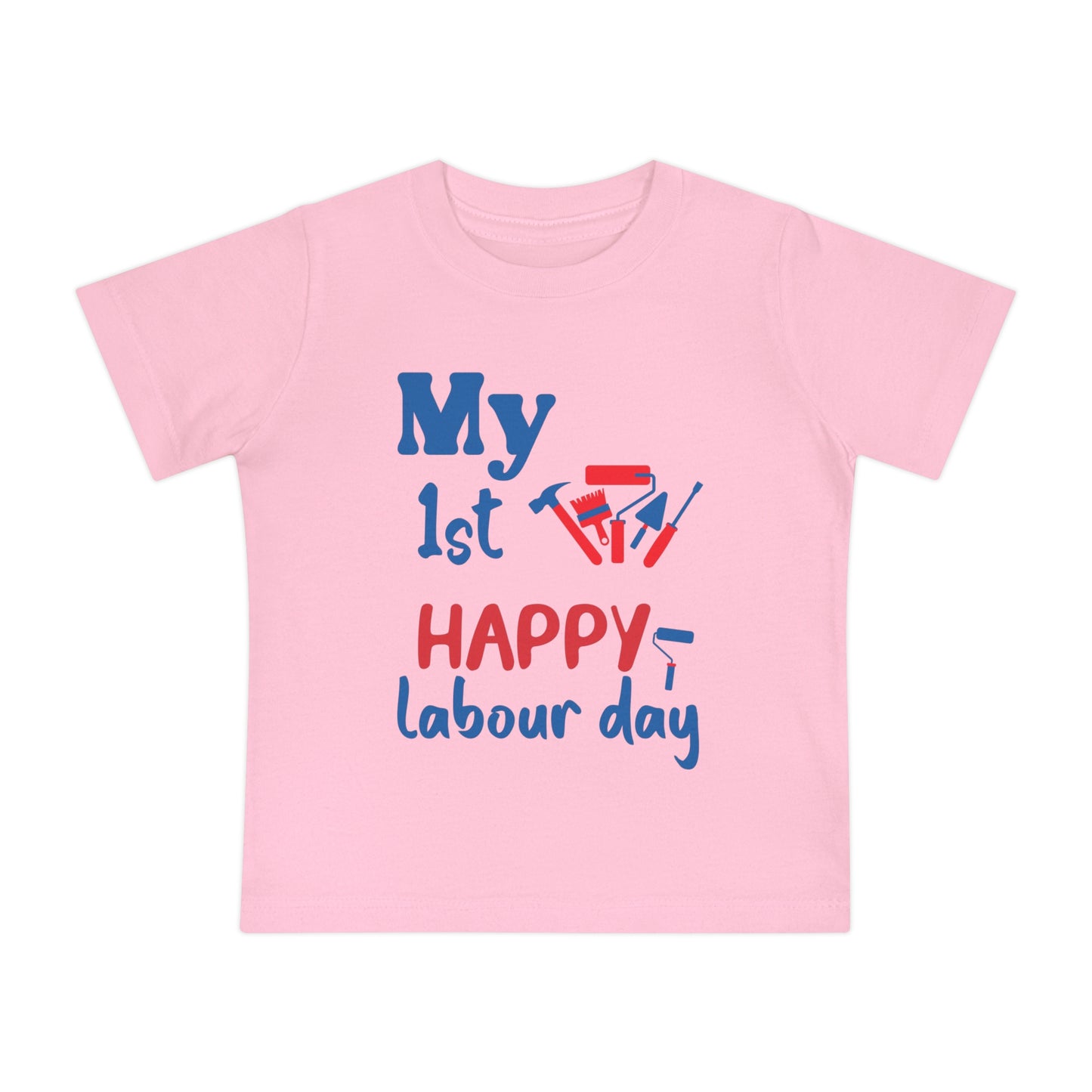 1st Labour Day Baby Short Sleeve T-Shirt