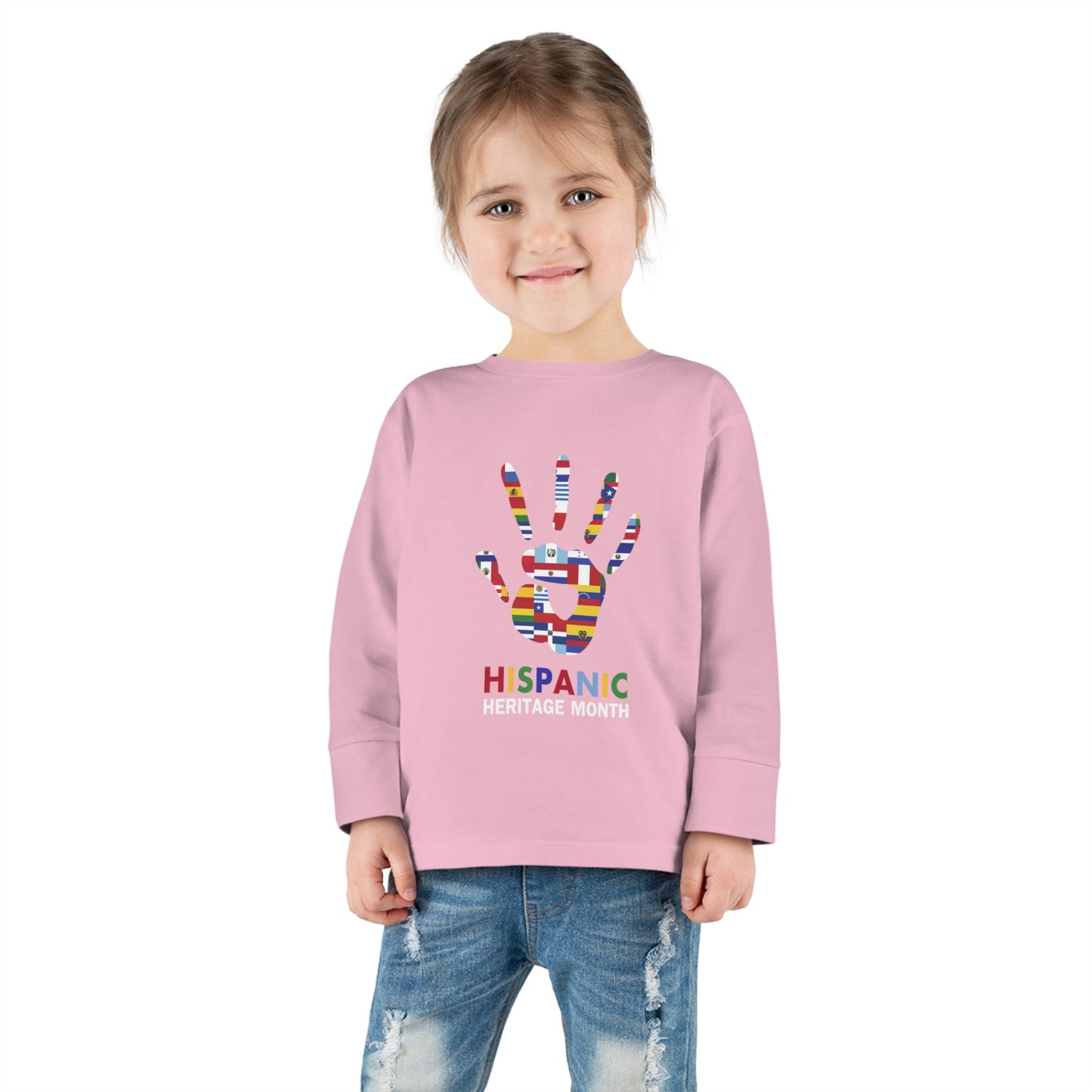 Hispanic Heritage Month Toddler Long Sleeve Tee