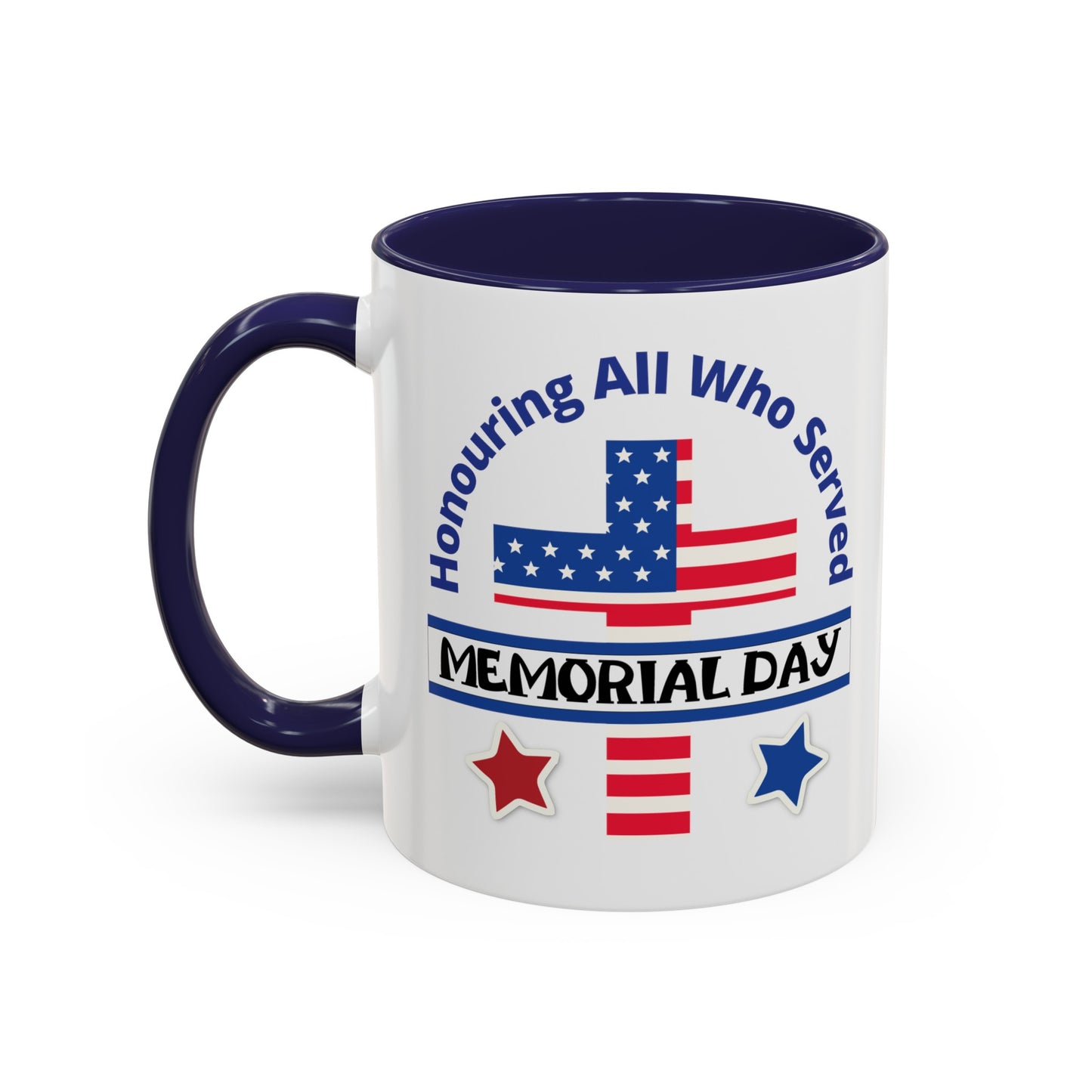 Memorial Day Accent Coffee Mug, 11oz