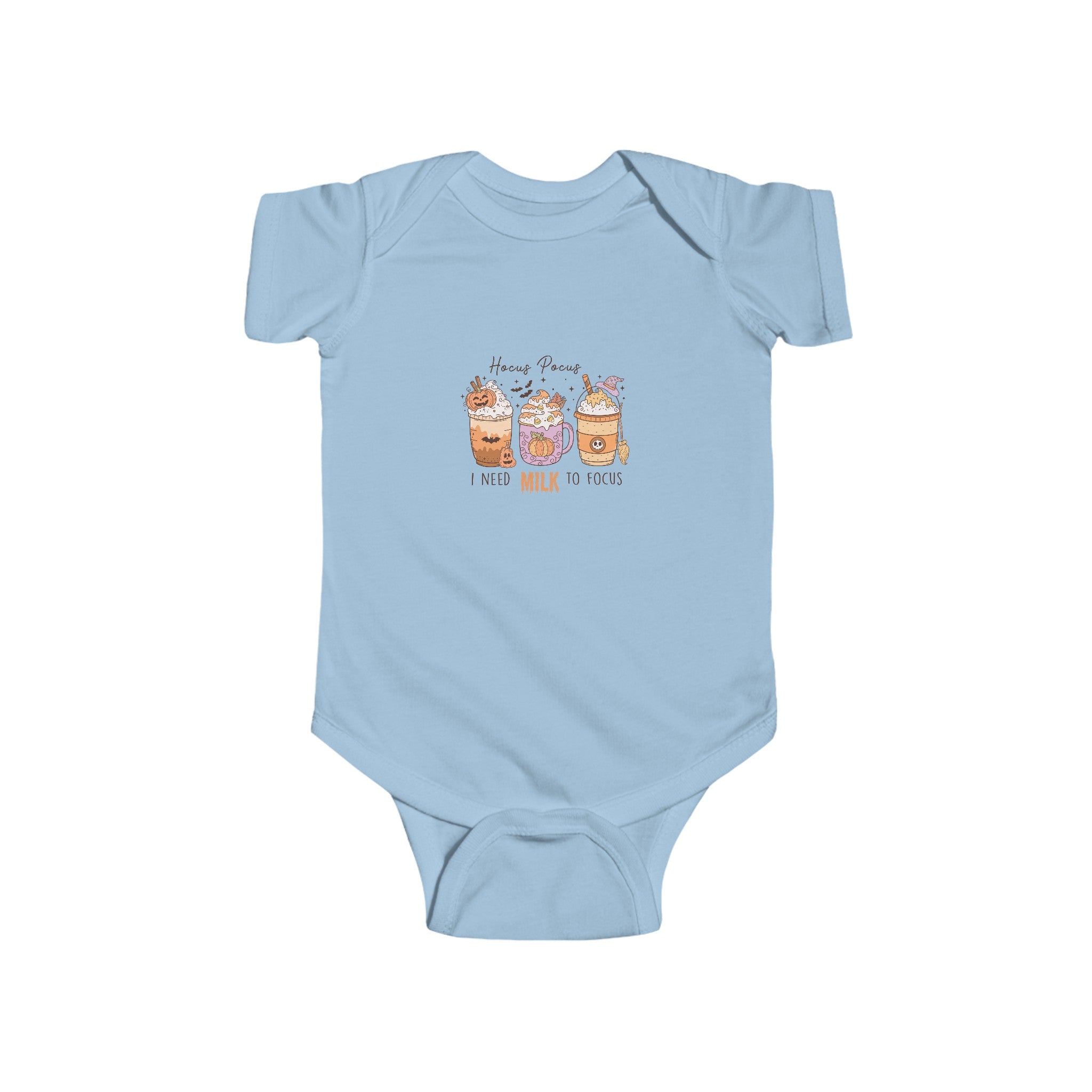 Hocus Pocus I Need Milk To Focus Infant Fine Jersey Bodysuit