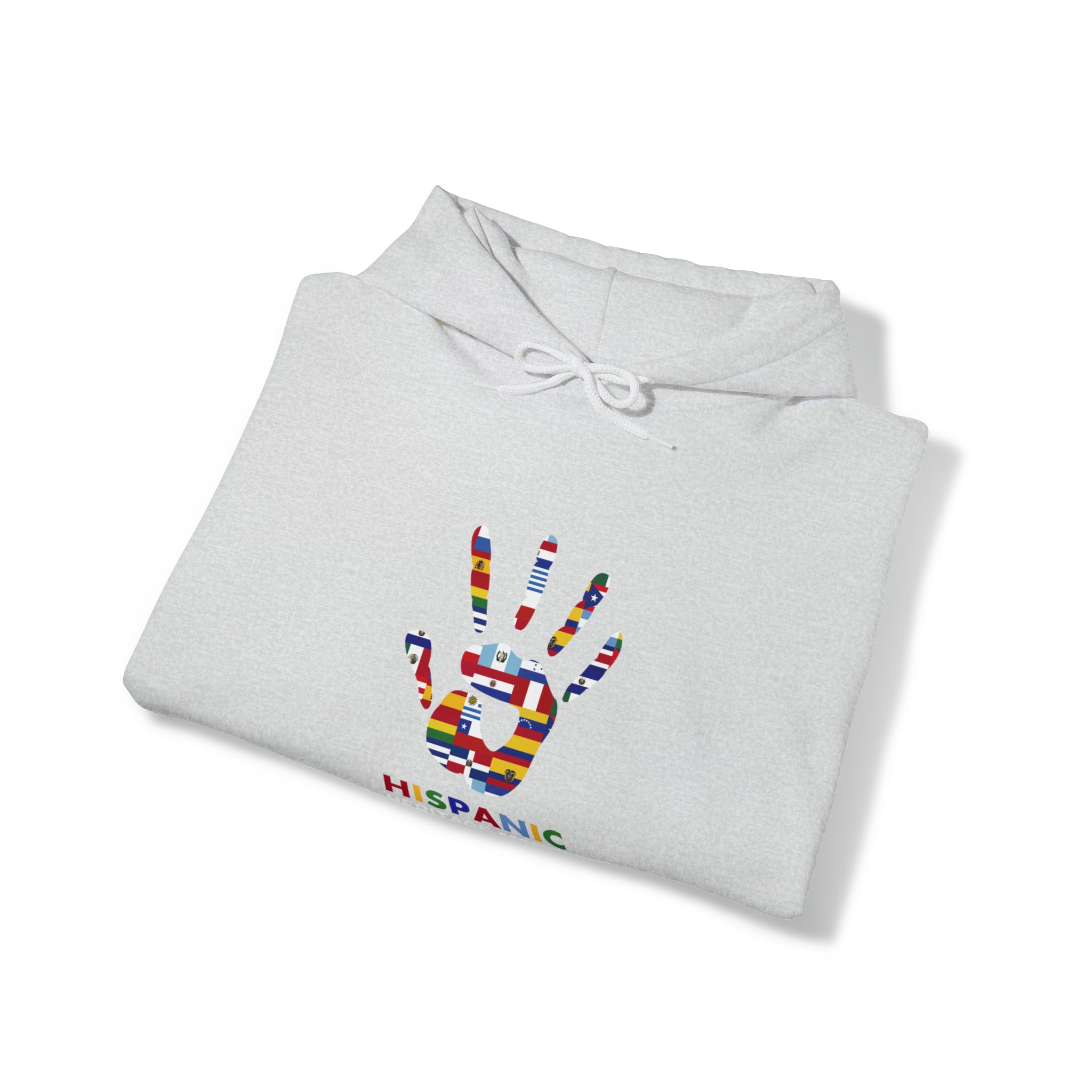 Flag Handprint - Hispanic Heritage Month Unisex Hoodie