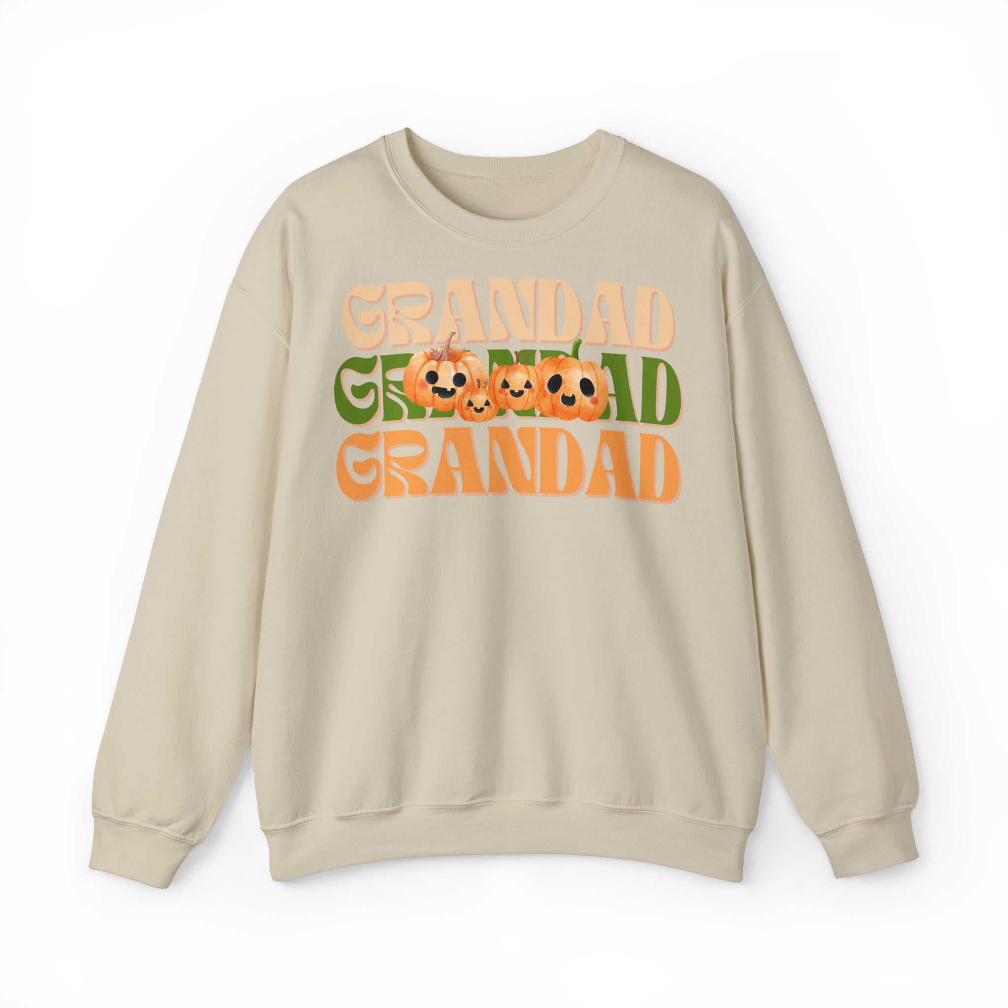 Grandad Pumpkin Unisex Heavy Blend™ Crewneck Sweatshirt