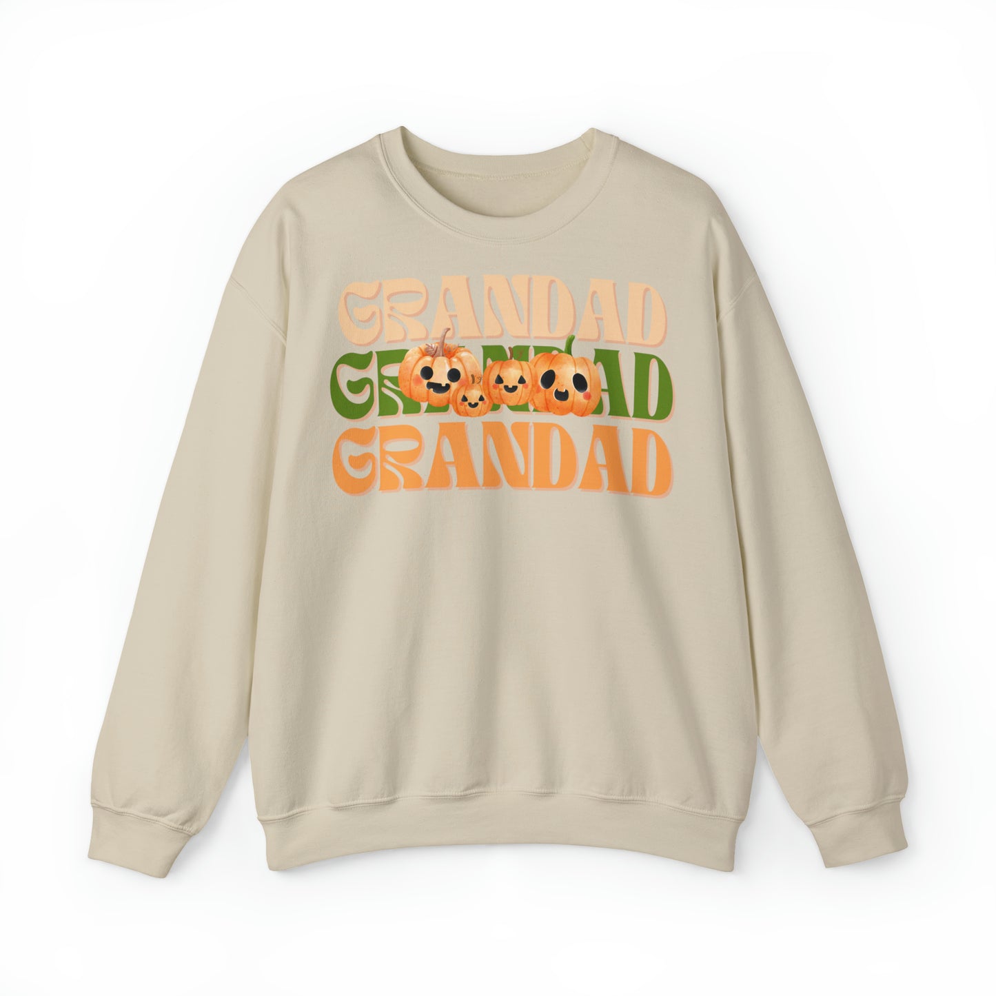 Grandad Pumpkin Unisex Heavy Blend™ Crewneck Sweatshirt