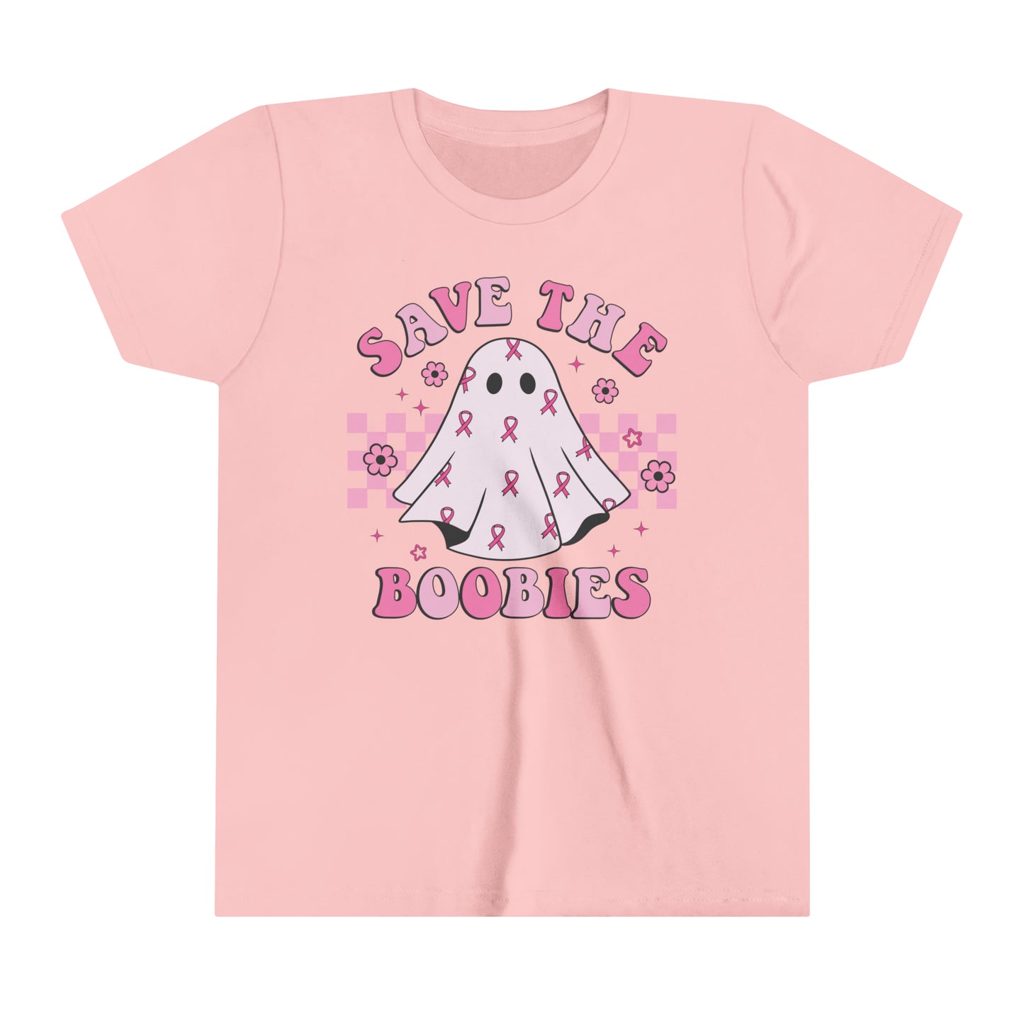 Save The Boobies Youth Short Sleeve Tee