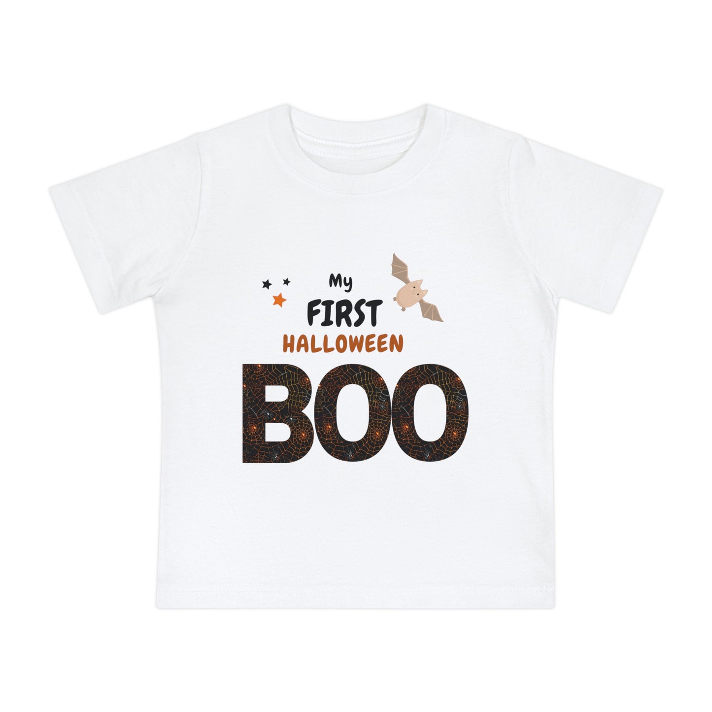 My First Halloween Boo Baby Short Sleeve T-Shirt