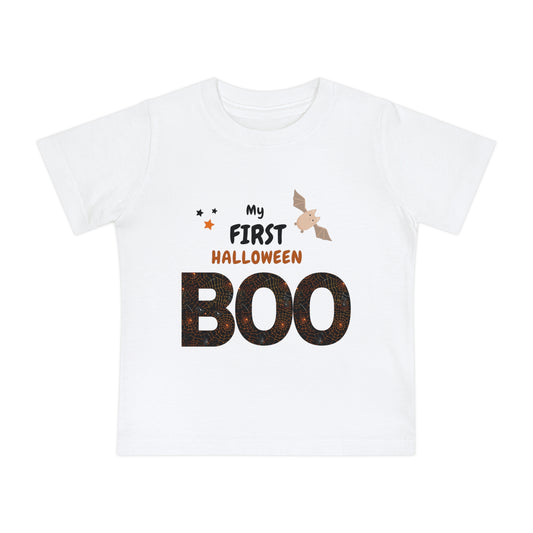 My First Halloween Boo Baby Short Sleeve T-Shirt