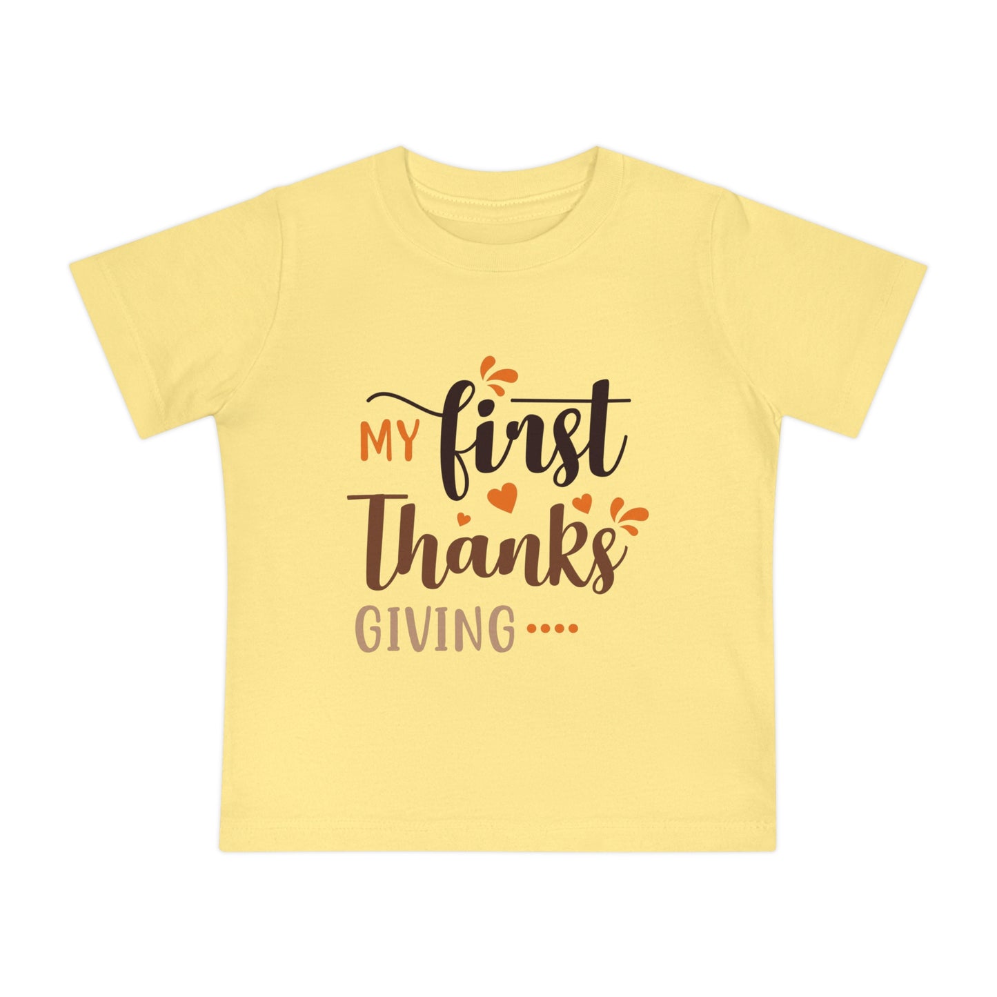 My First Thanksgiving Baby Short Sleeve T-Shirt