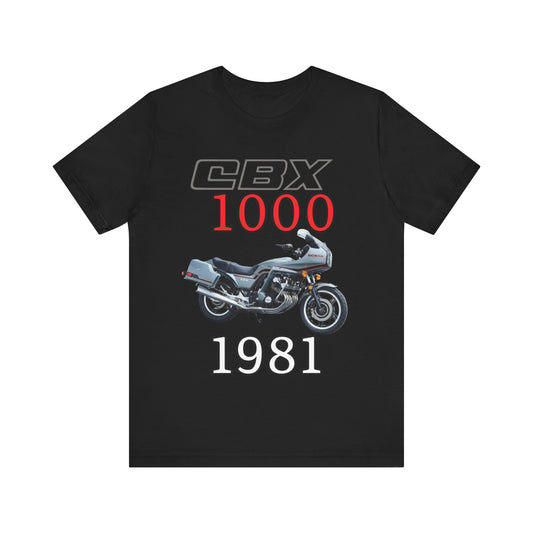 1981 Honda CBX 1000 Unisex Motorcycle T-Shirt, Honda CBX 1000 Tee, Honda Motorcycle T-Shirt, Unisex Tee