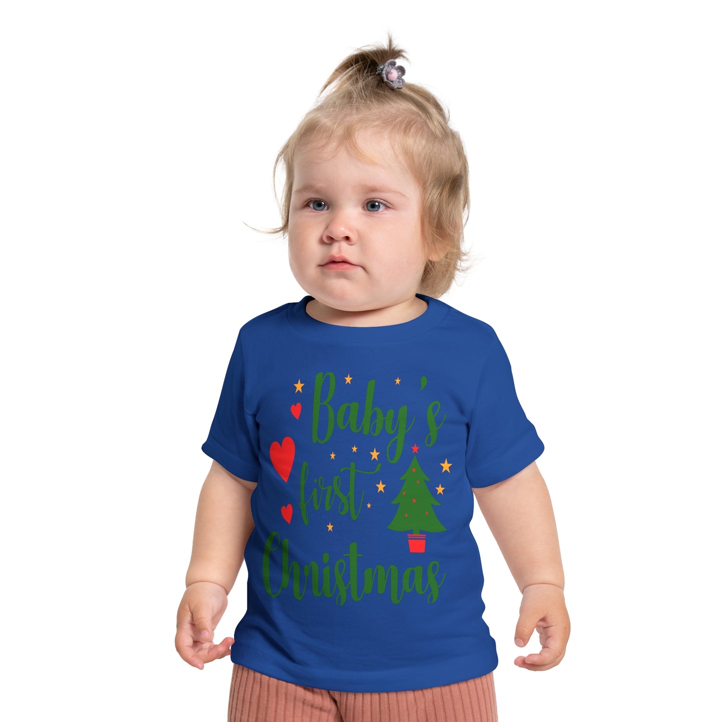 Baby's First Christmas Baby Short Sleeve T-Shirt