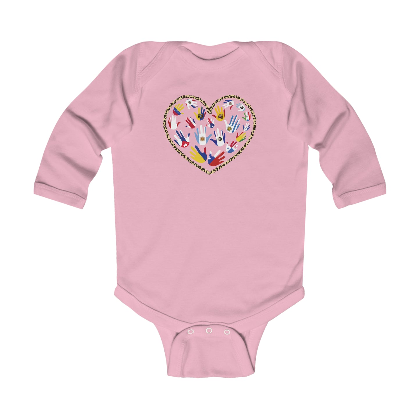 Hispanic Heritage Month Infant Long Sleeve Bodysuit