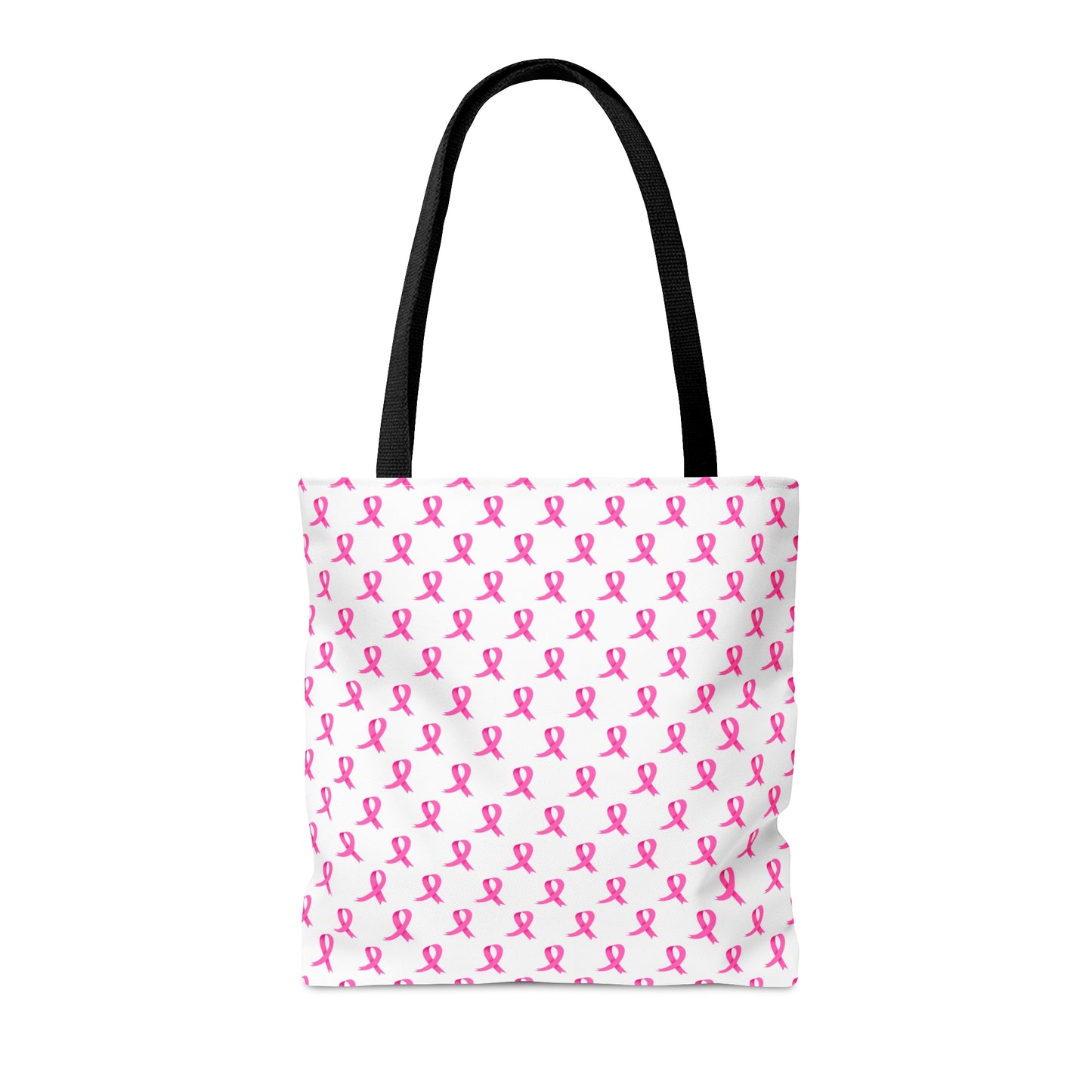 Pink Ribbon Breast Cancer Awareness Tote Bag