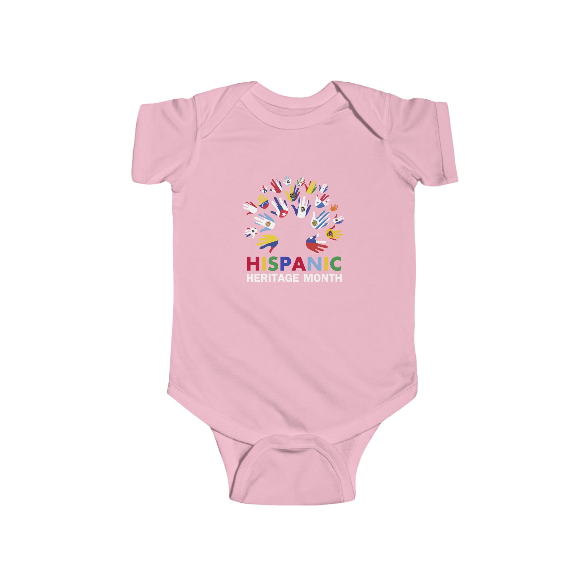 Rainbow Hands - Hispanic Heritage Month Infant  Bodysuit