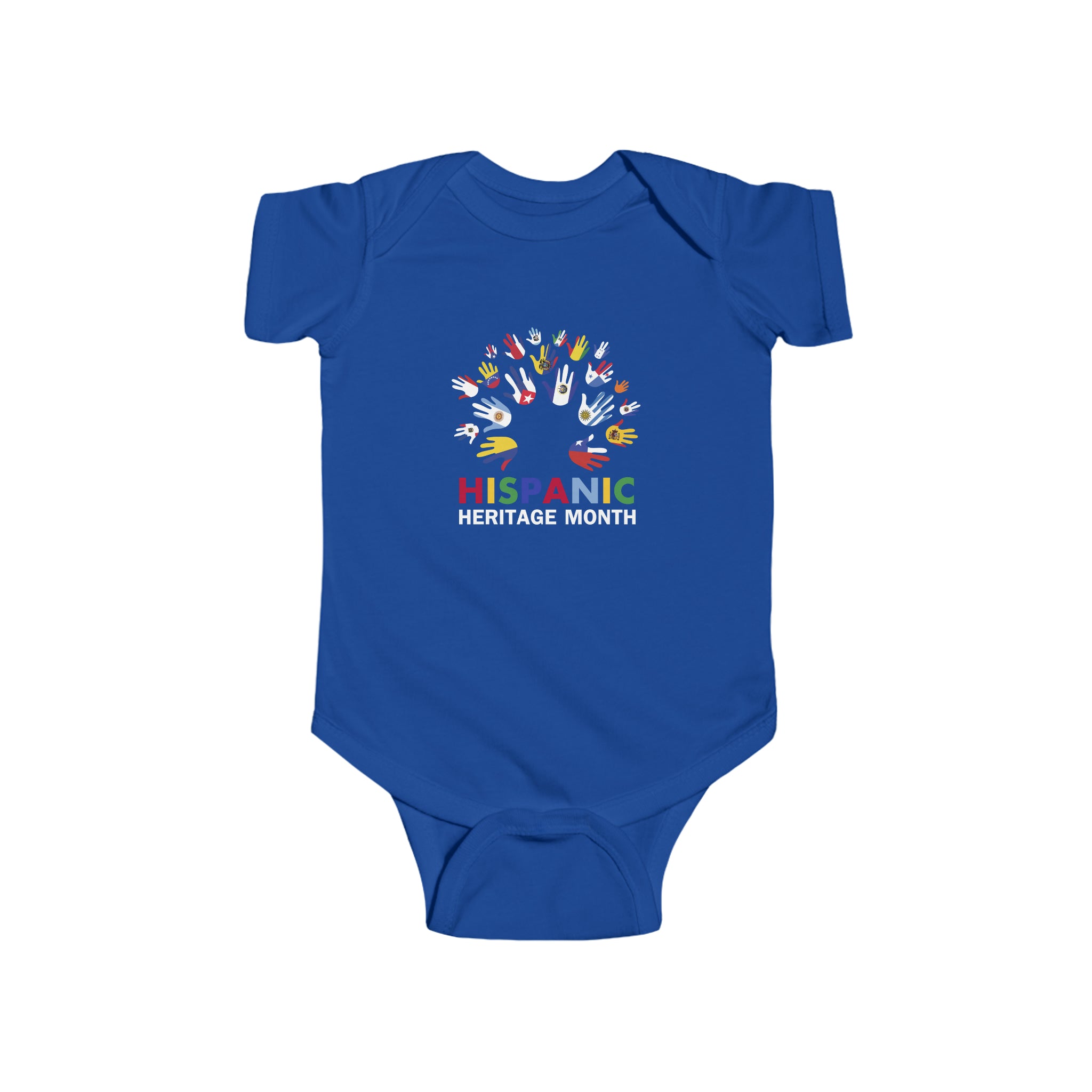 Rainbow Hands - Hispanic Heritage Month Infant  Bodysuit
