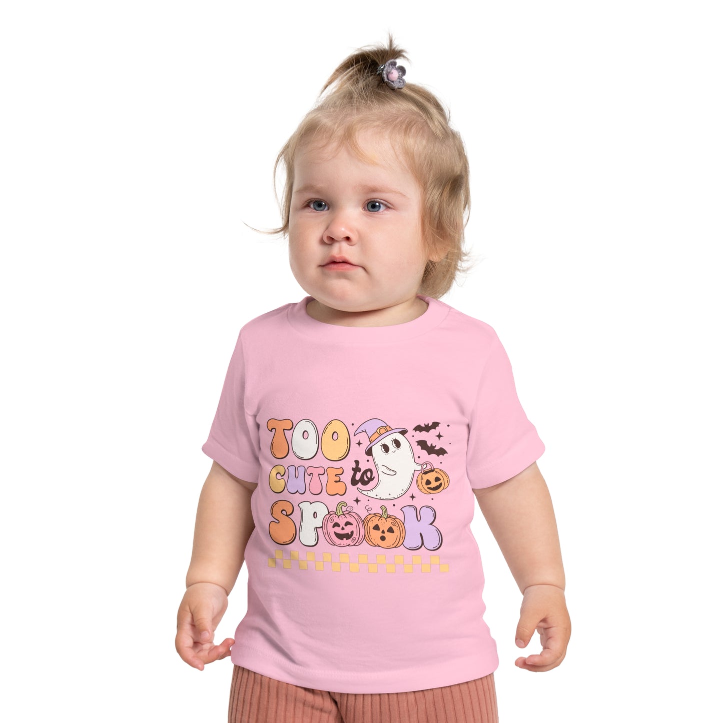 Too Cute To Spook Baby Short Sleeve T-Shirt