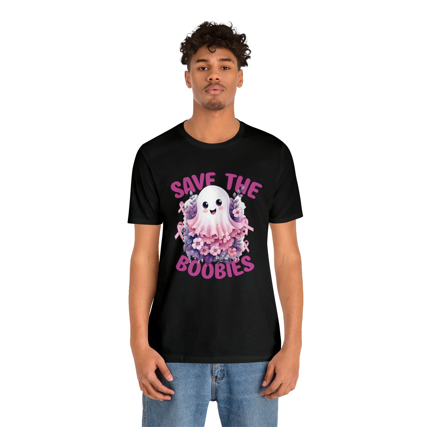 Save The Boobies Unisex Jersey Short Sleeve Tee