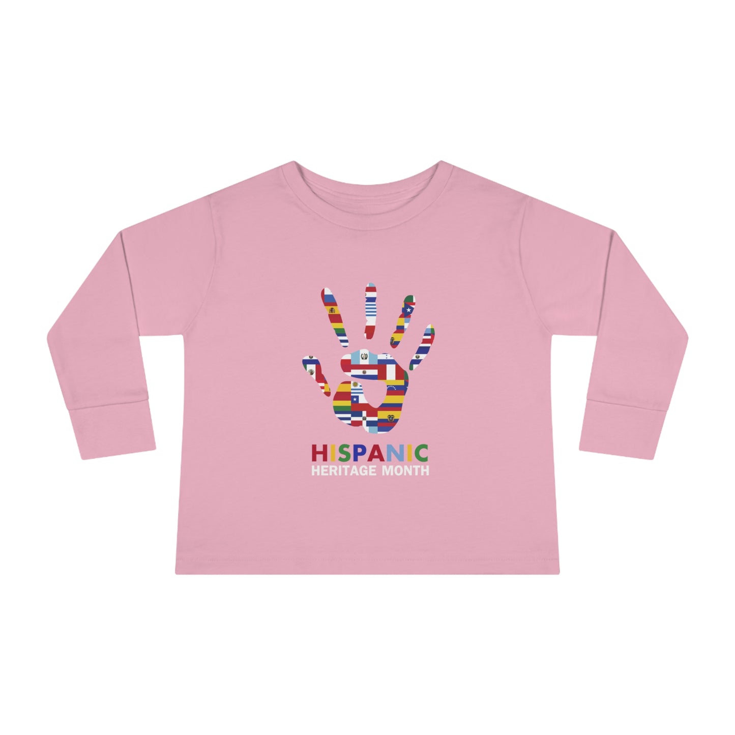 Hispanic Heritage Month Toddler Long Sleeve Tee