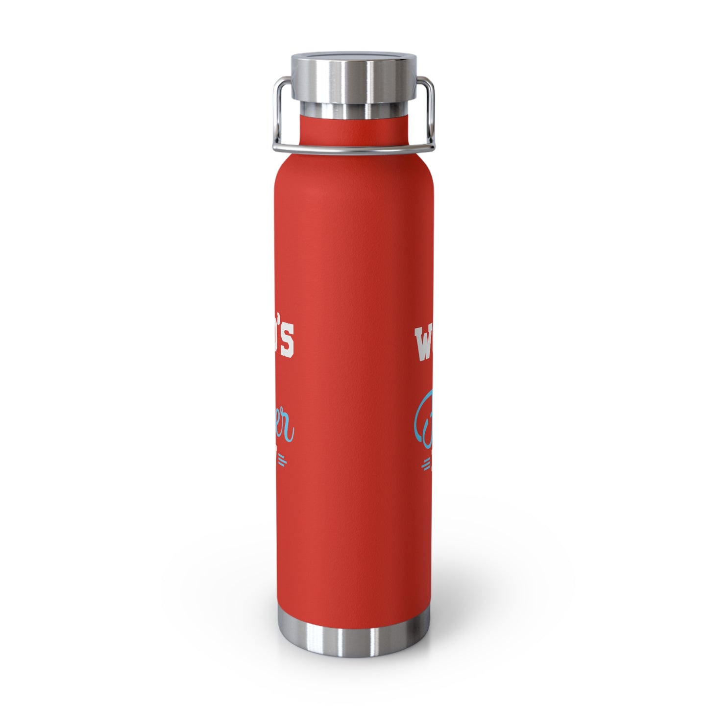 World's Best Father-In-Law Copper Vacuum Insulated Bottle, 22oz