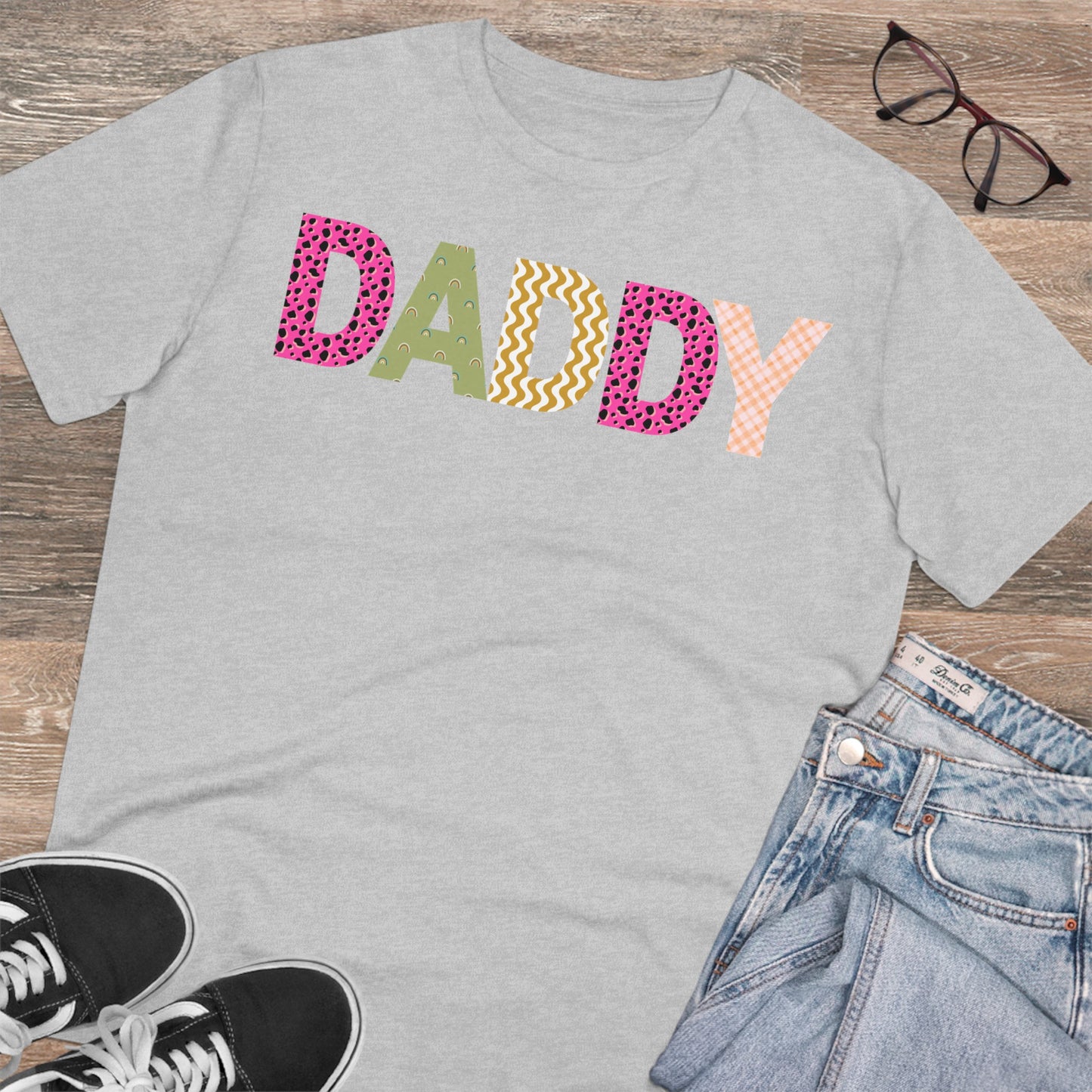 Daddy, Daddy T-shirt, Daddy Tee, Daddy & Me Tee, Organic Creator T-shirt - Unisex