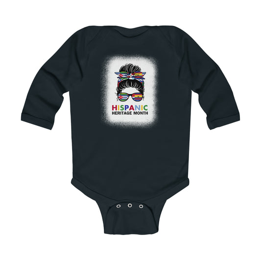 Hispanic Heritage Month Infant Long Sleeve Bodysuit