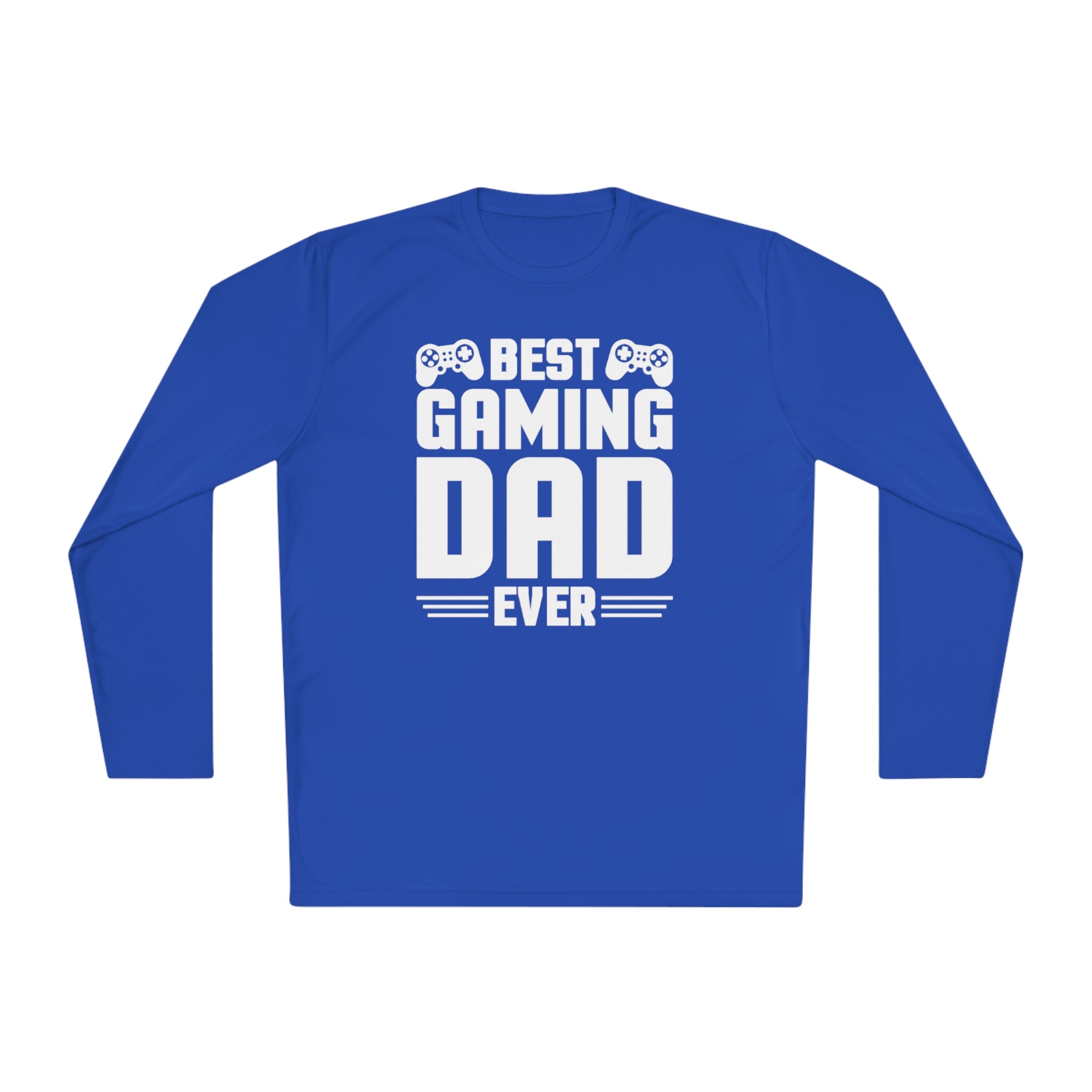 Best Gaming Dad Ever, Gaming Dad Tee, Gamer Dad, Dad Tee, Unisex Lightweight Long Sleeve Tee