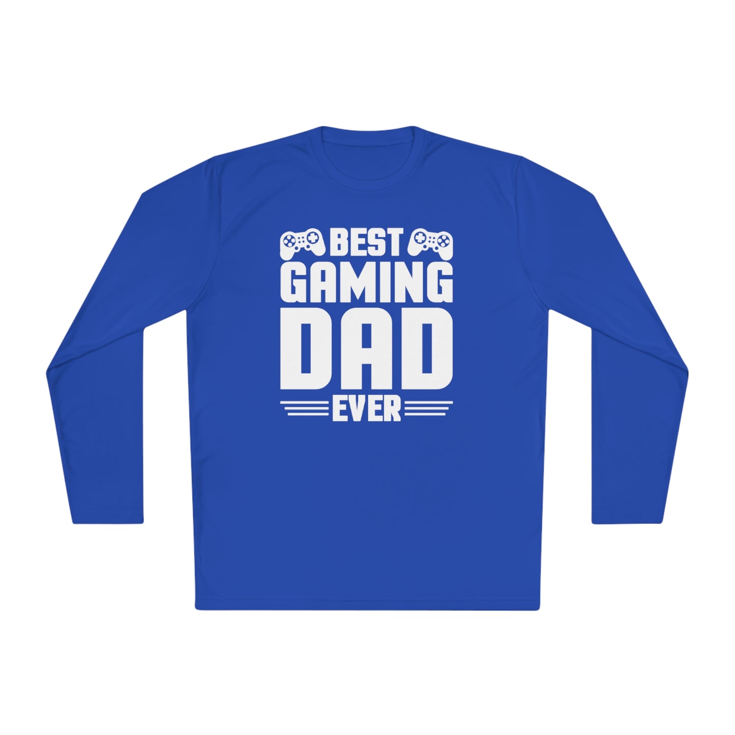 Best Gaming Dad Ever, Gaming Dad Tee, Gamer Dad, Dad Tee, Unisex Lightweight Long Sleeve Tee