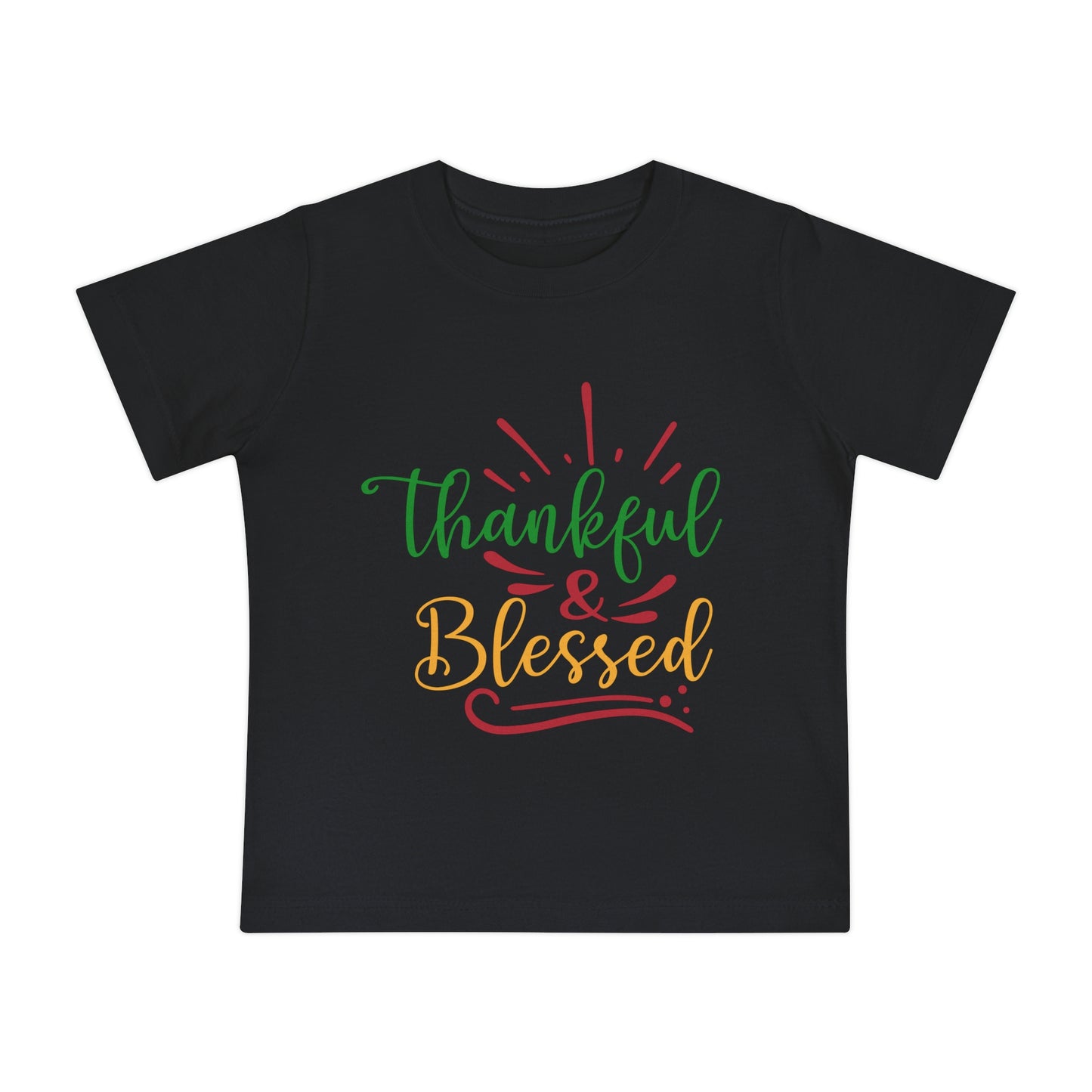 Thankful & Blessed Baby Short Sleeve T-Shirt