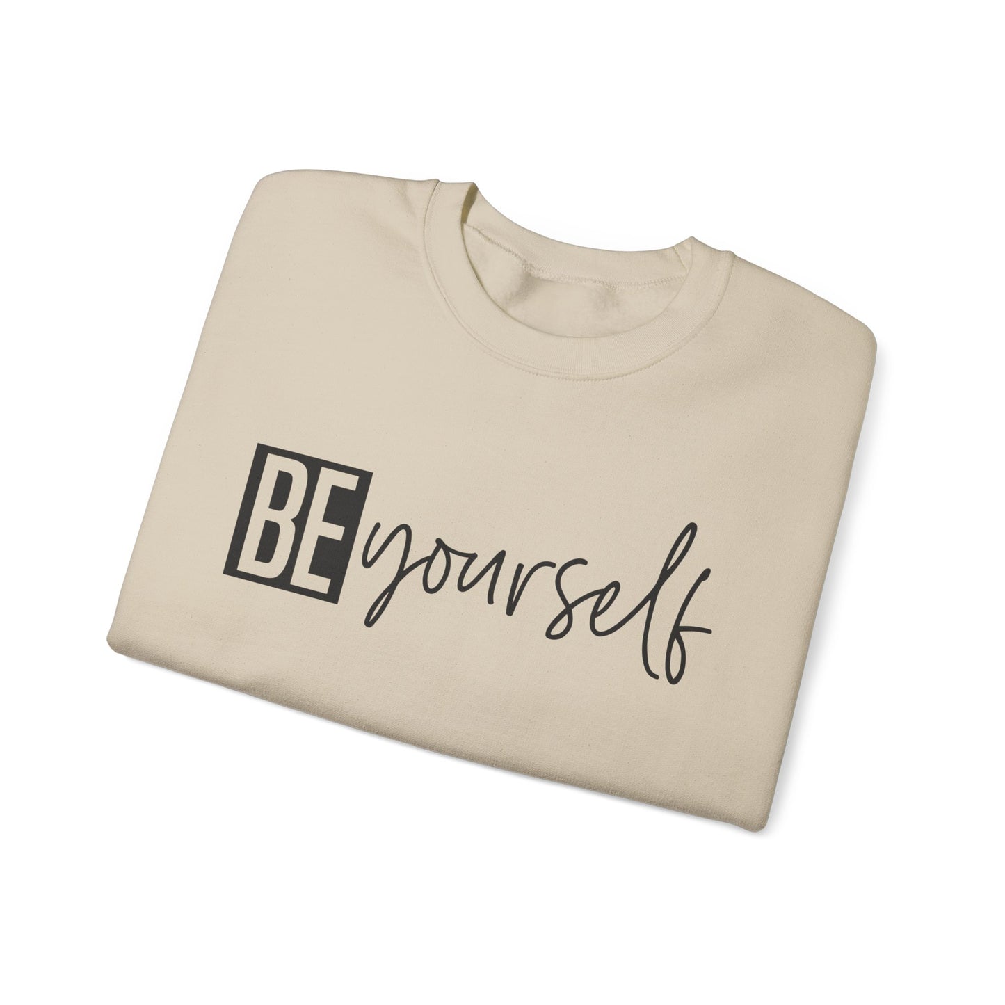 Be Yourself & Dont Apologise, Unisex Heavy Blend™ Crewneck Sweatshirt