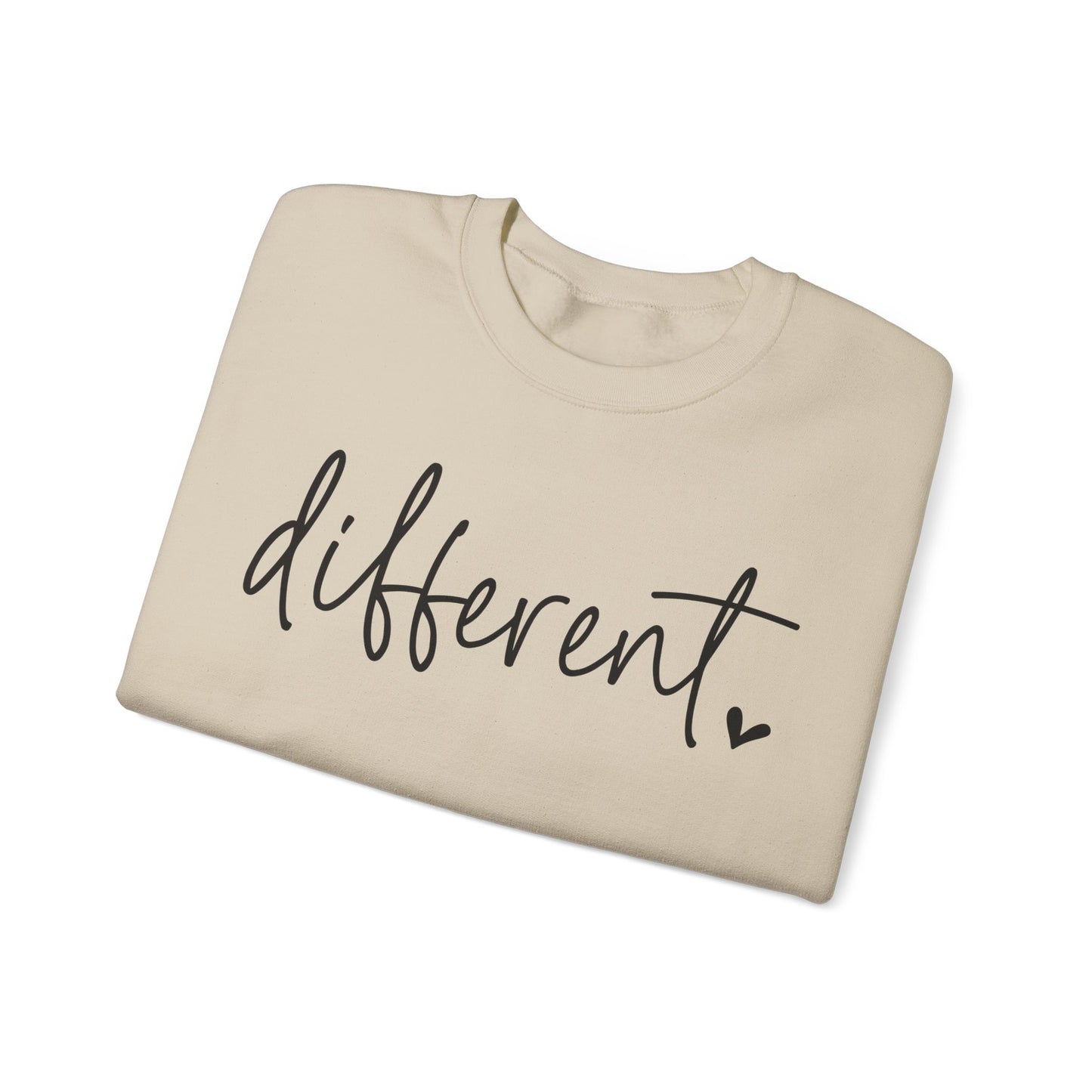 Different & Don't Apologise, Unisex Heavy Blend™ Crewneck Sweatshirt