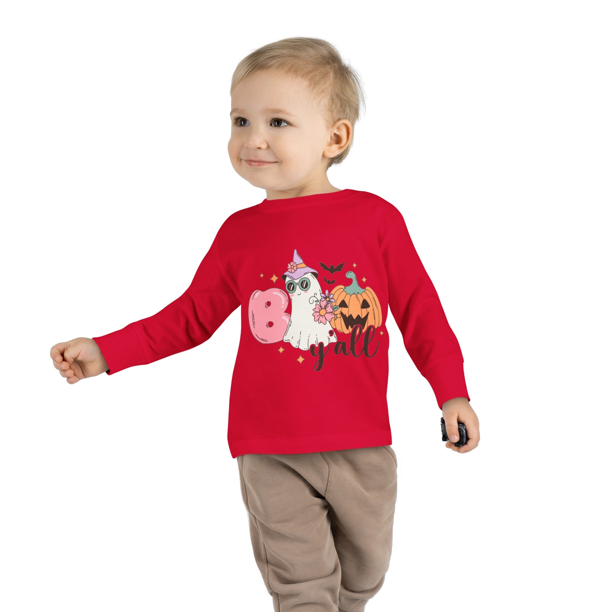 Boo Y All Toddler Long Sleeve Tee