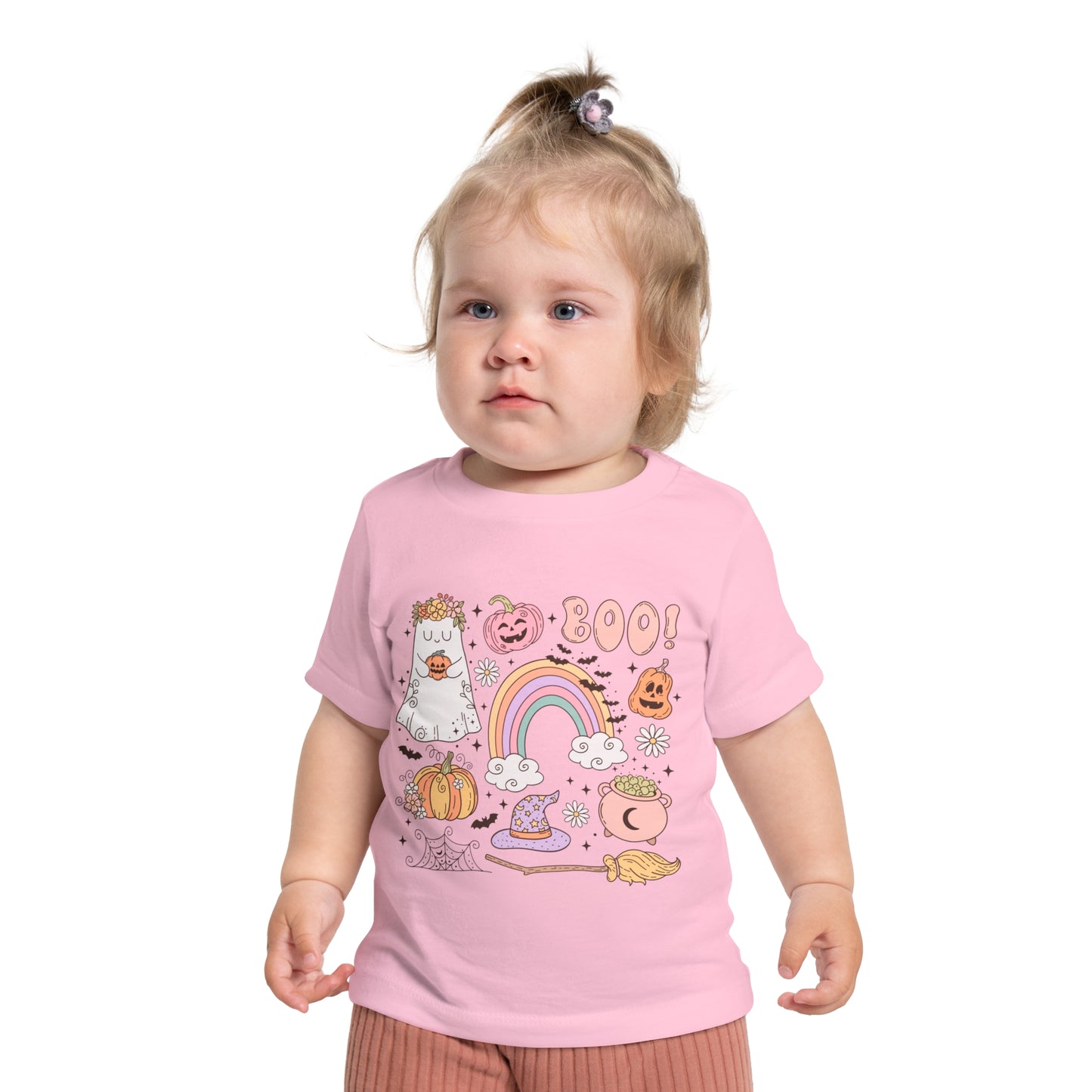 Boo Halloween Baby Short Sleeve T-Shirt