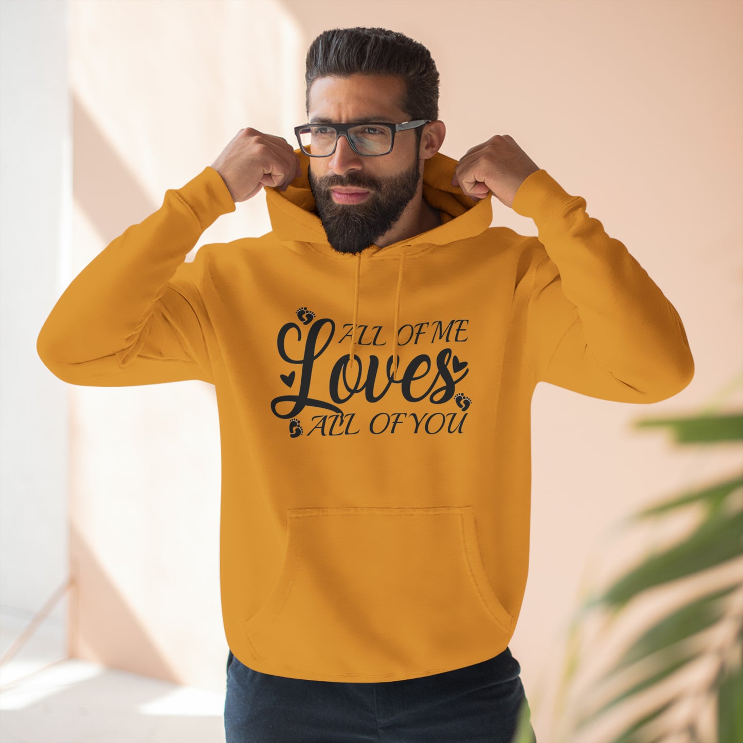 All Of Me Loves All Of You, Unisex Premium Pullover Hoodie, Hoodie