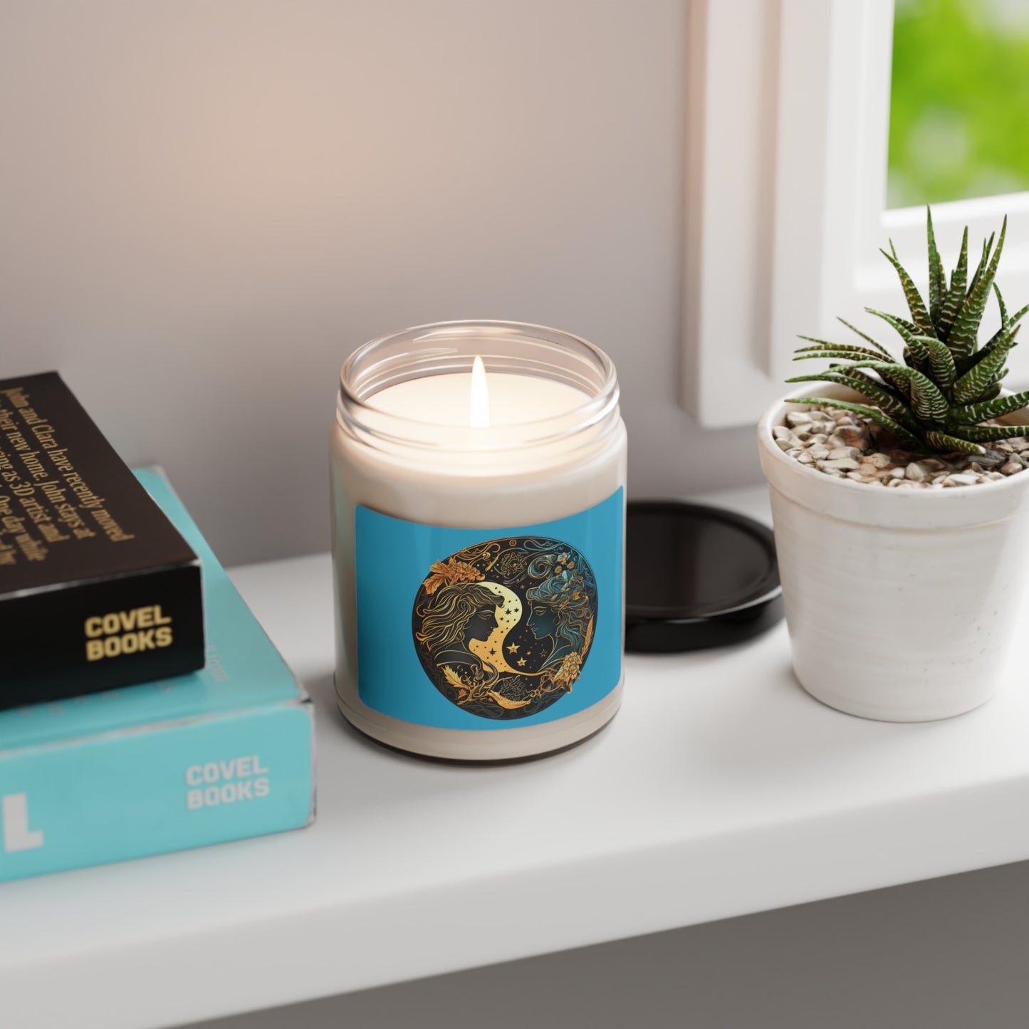 Gemini Star Sign Soy Candle Zodiac Customized Candle Gift For Birthday