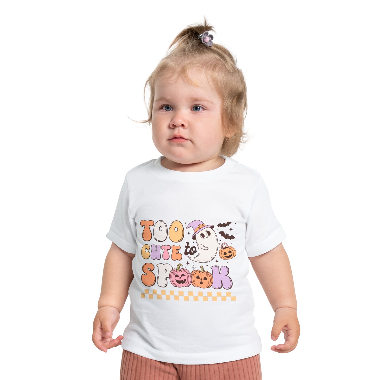 Too Cute To Spook Baby Short Sleeve T-Shirt