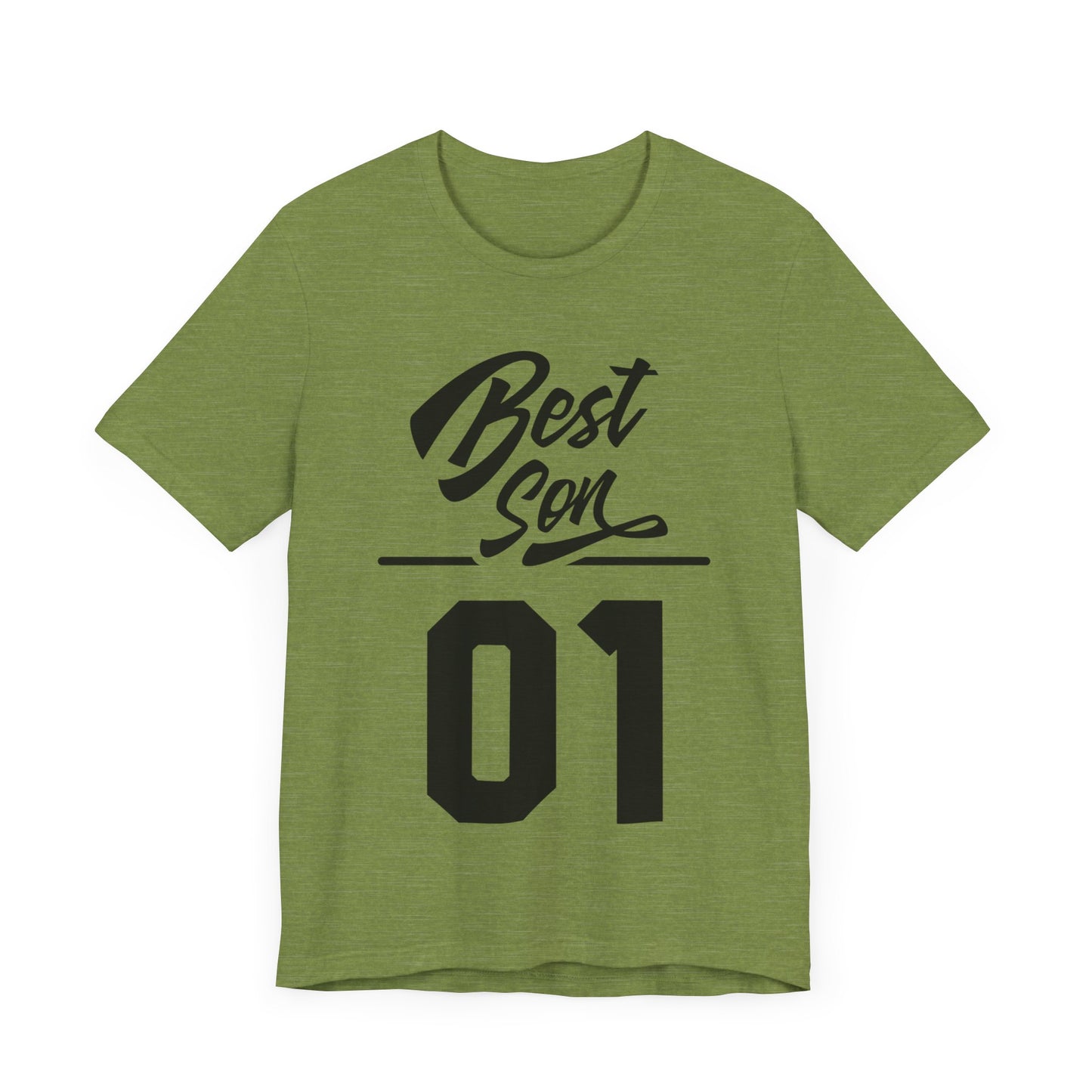 Best Son 01, Best Son Tee, Best Son T-shirt, Gift for Son, Dad to Son Gift, Unisex Jersey Short Sleeve Tee