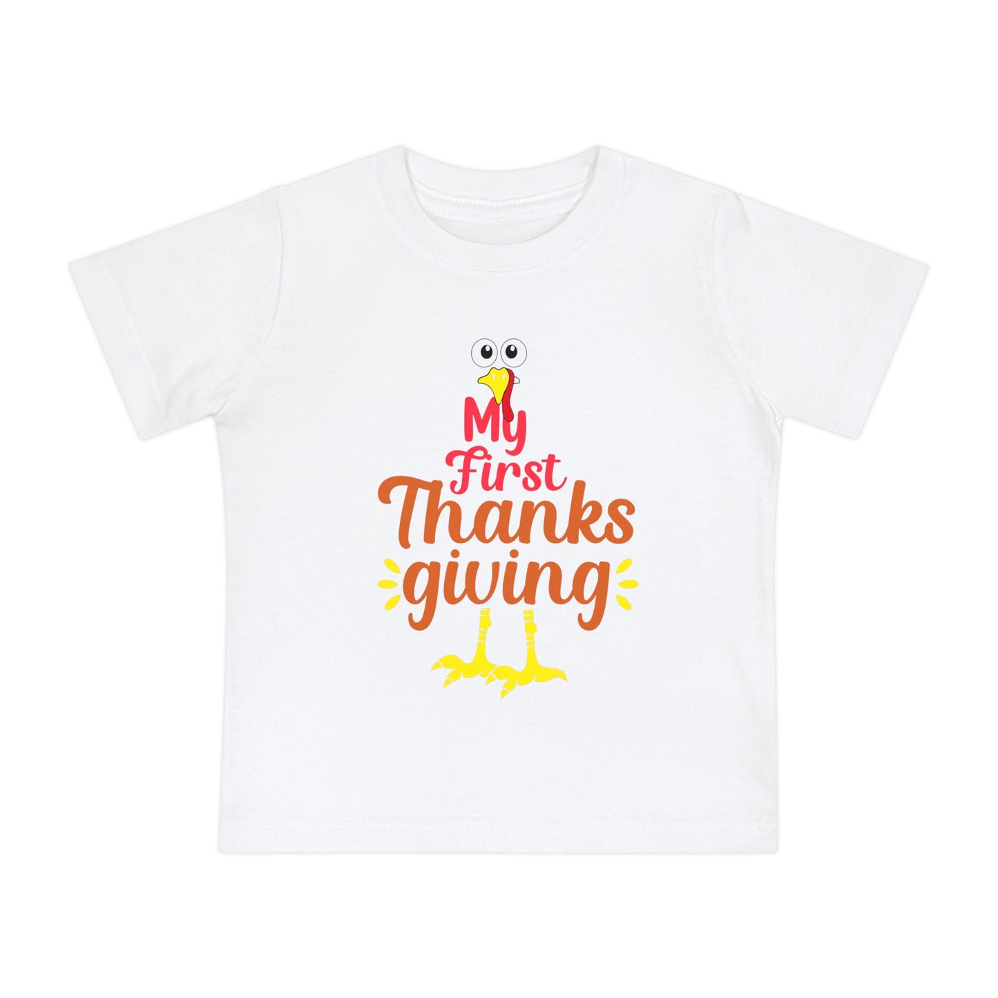 My First Thanksgiving Baby Short Sleeve T-Shirt